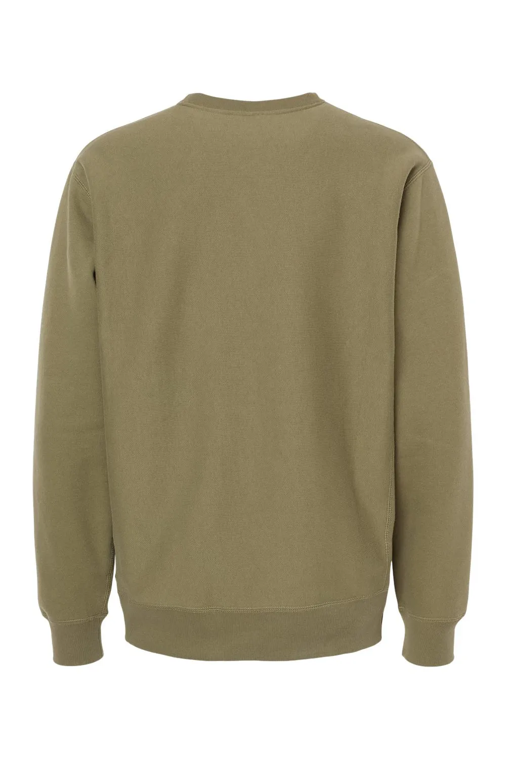 Independent Trading Company Herren Legend Crewneck Sweatshirt - Olivgrün