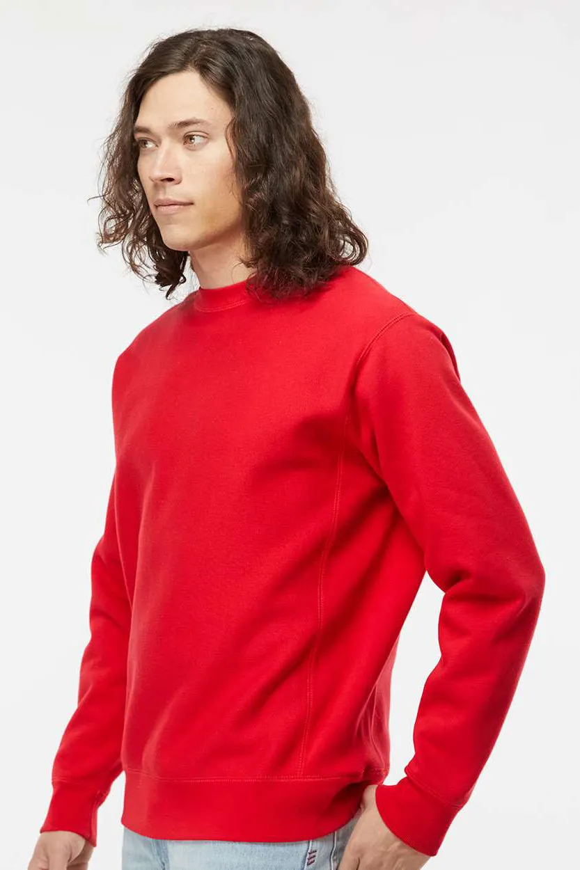 Independent Trading Company Herren Legend Crewneck Sweatshirt - Rot