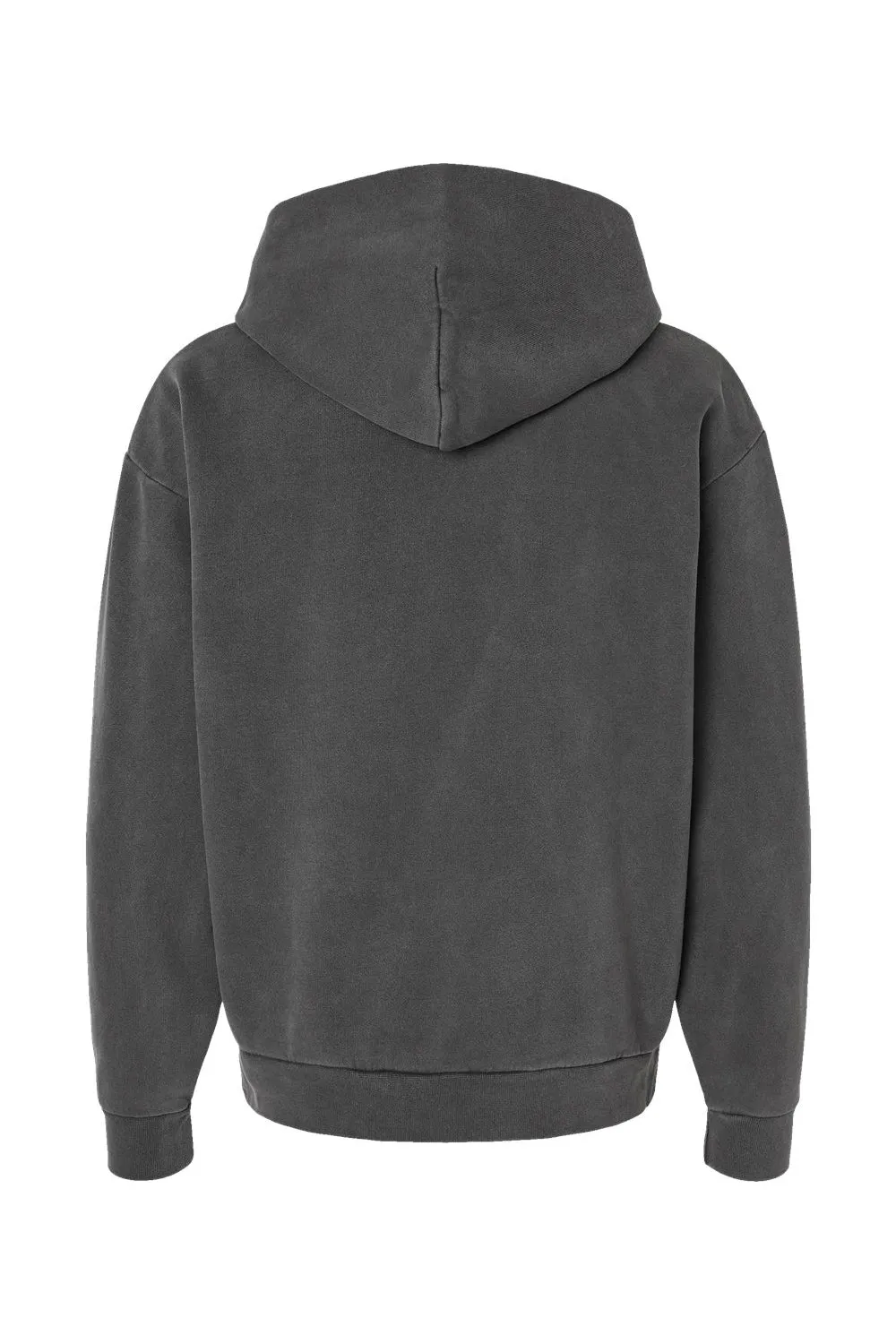 Independent Trading Company Herren Mainstreet Kapuzenpullover Hoodie mit Kangaroo-Tasche - Pigmentschwarz