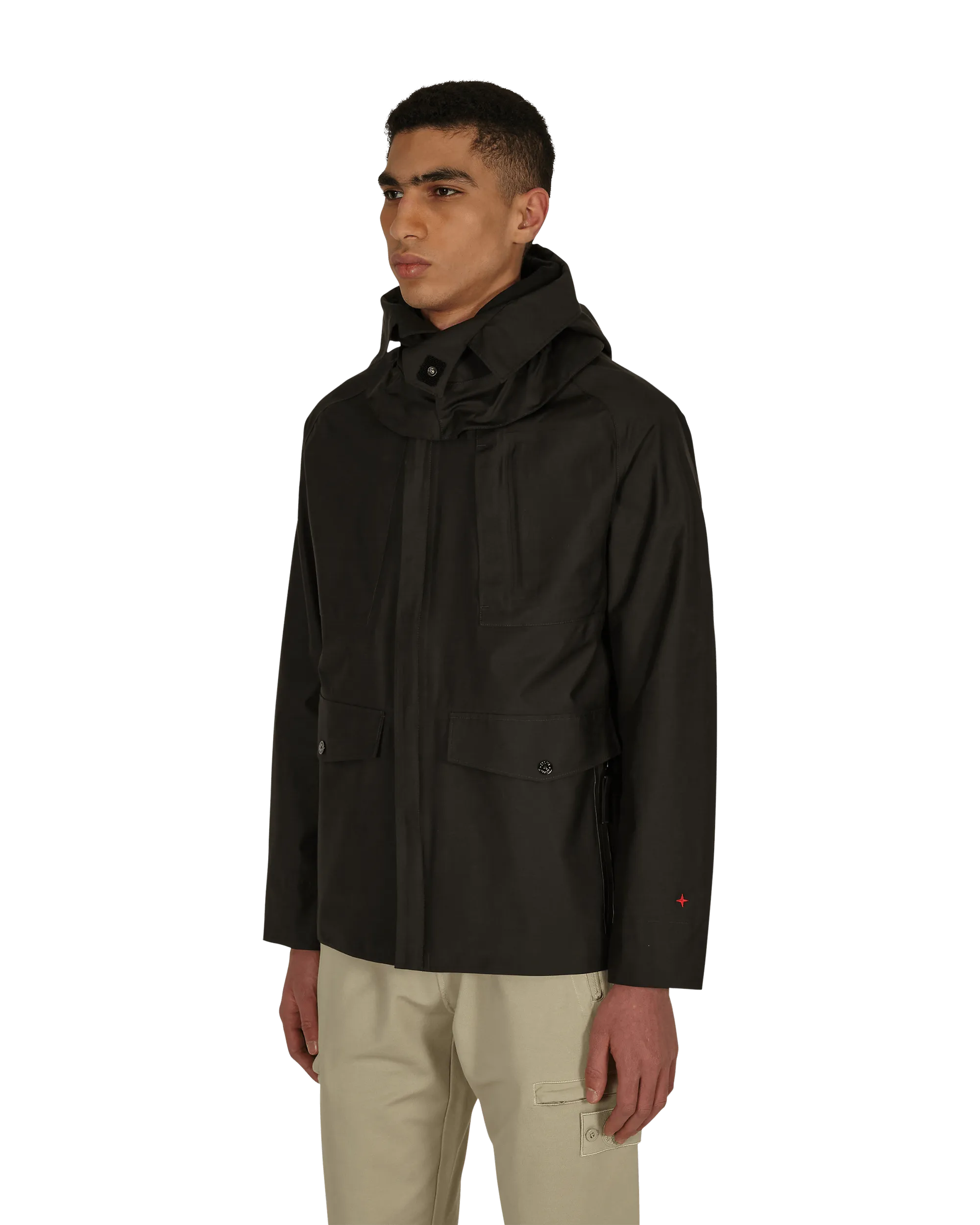 Jacquard Marina 3L Jacke Schwarz