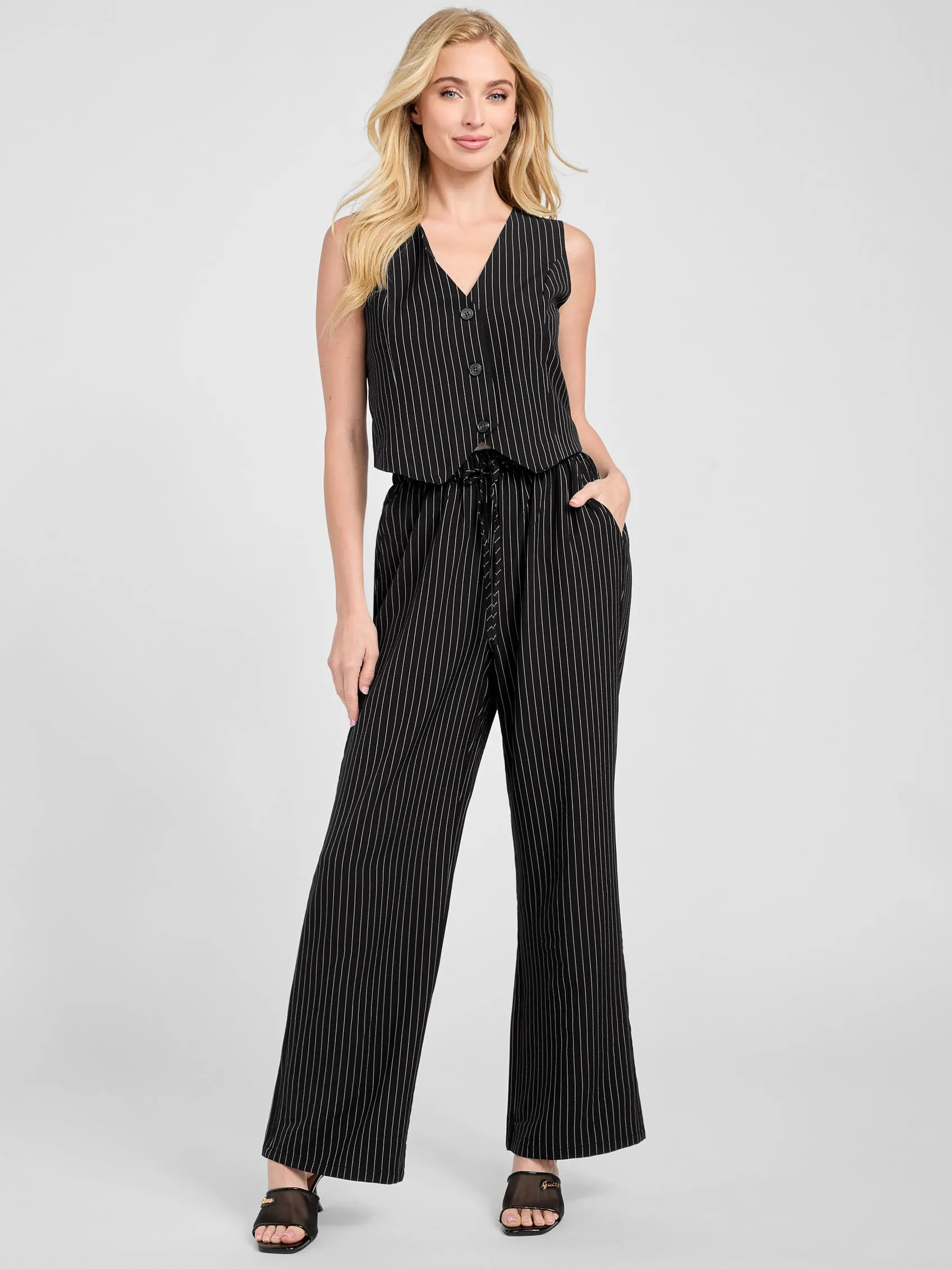 Jemma Gestreifte Hose