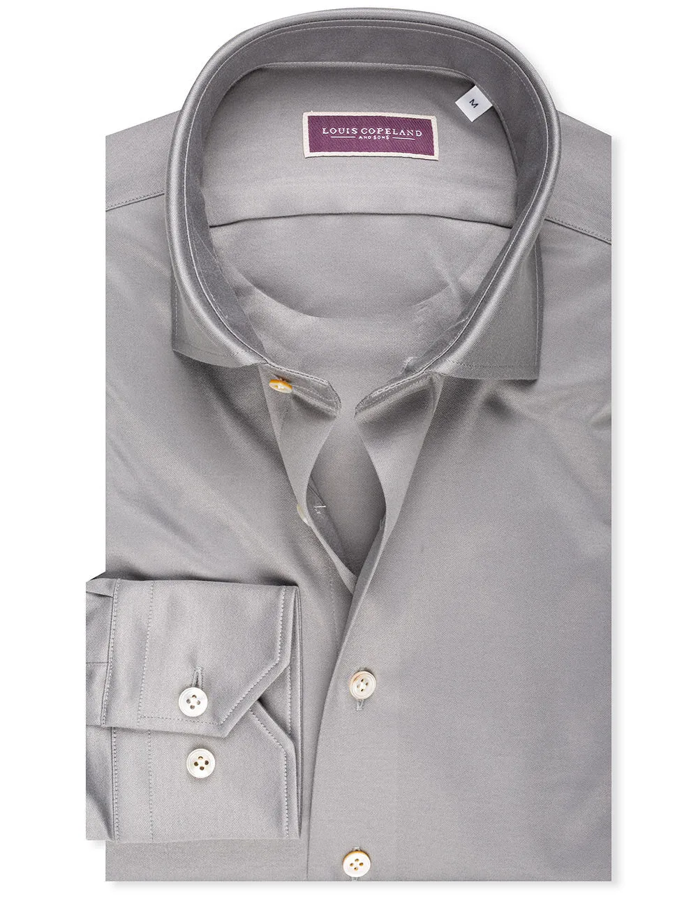 Jersey-Shirt Grau