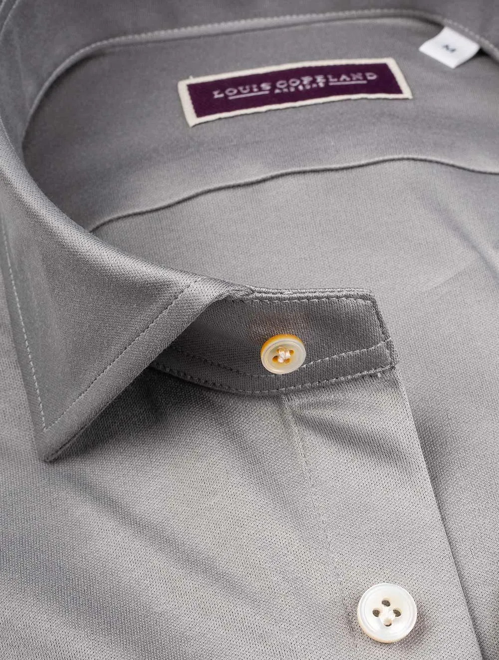 Jersey-Shirt Grau