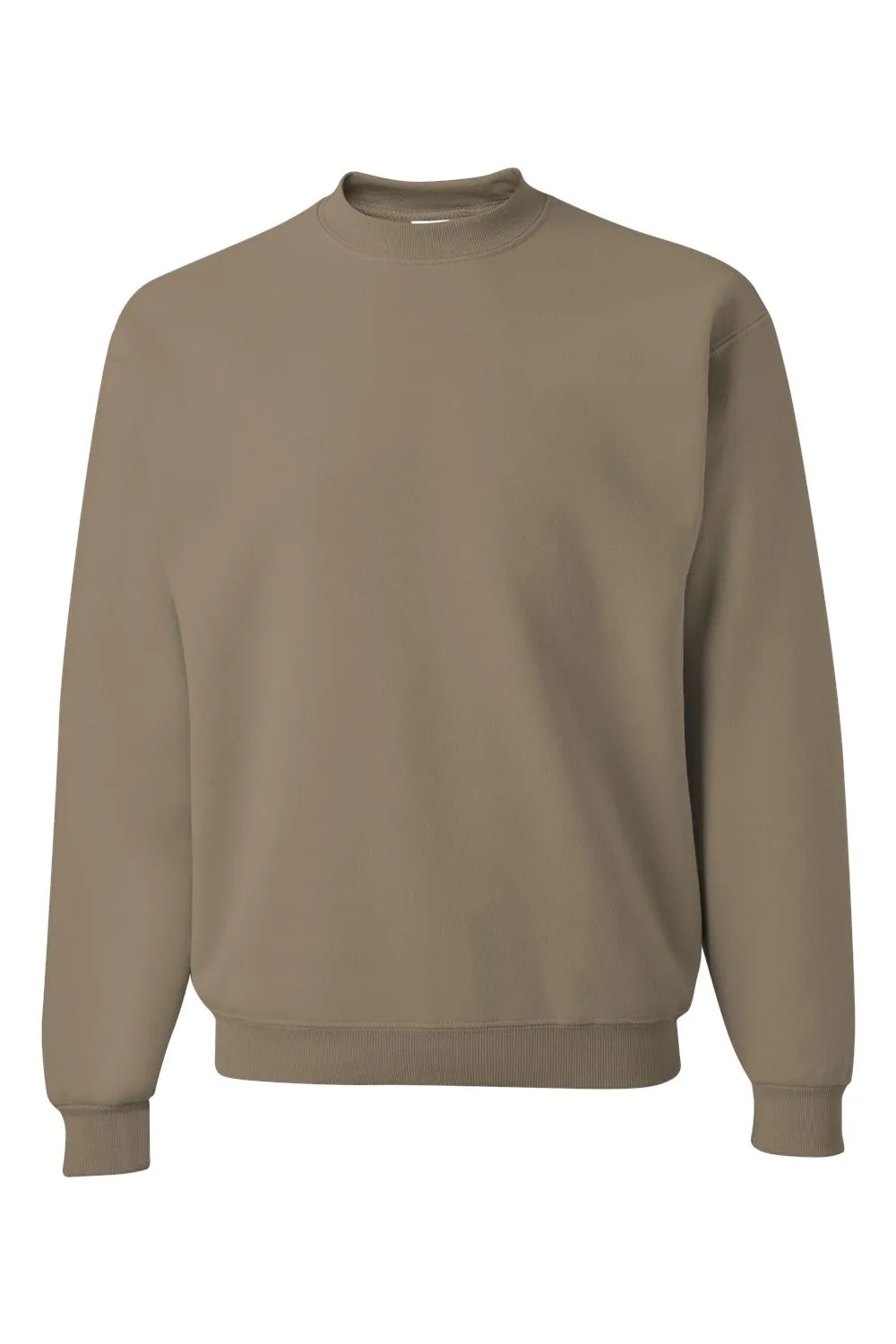 Jerzees Herren NuBlend Fleece Crewneck Sweatshirt - Khaki Braun