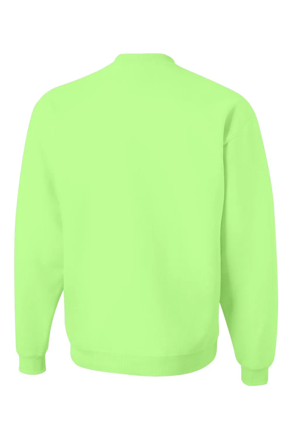 Jerzees Herren NuBlend Fleece Crewneck Sweatshirt - Neon Grün