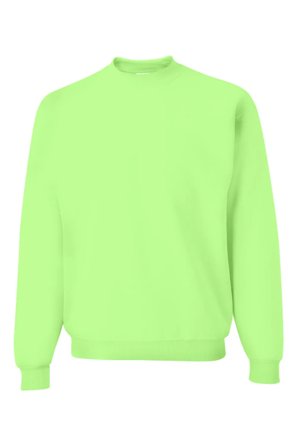 Jerzees Herren NuBlend Fleece Crewneck Sweatshirt - Neon Grün