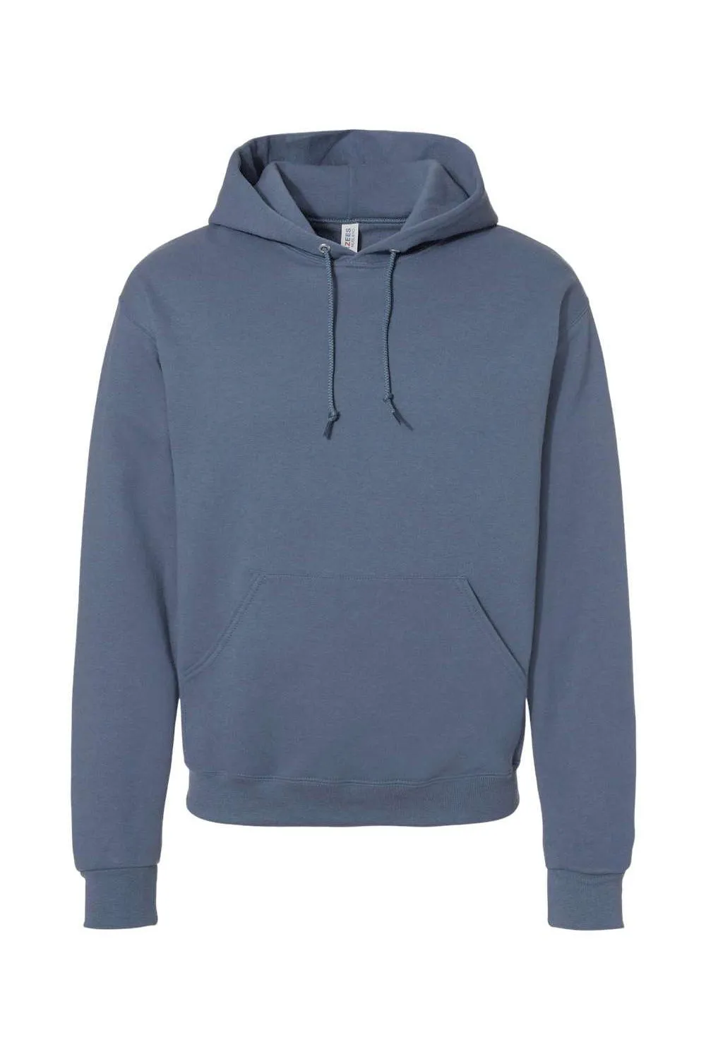 Jerzees Herren NuBlend pillingresistente Fleece Kapuzenpullover Hoodie mit Kangaroo-Tasche - Denim Blau