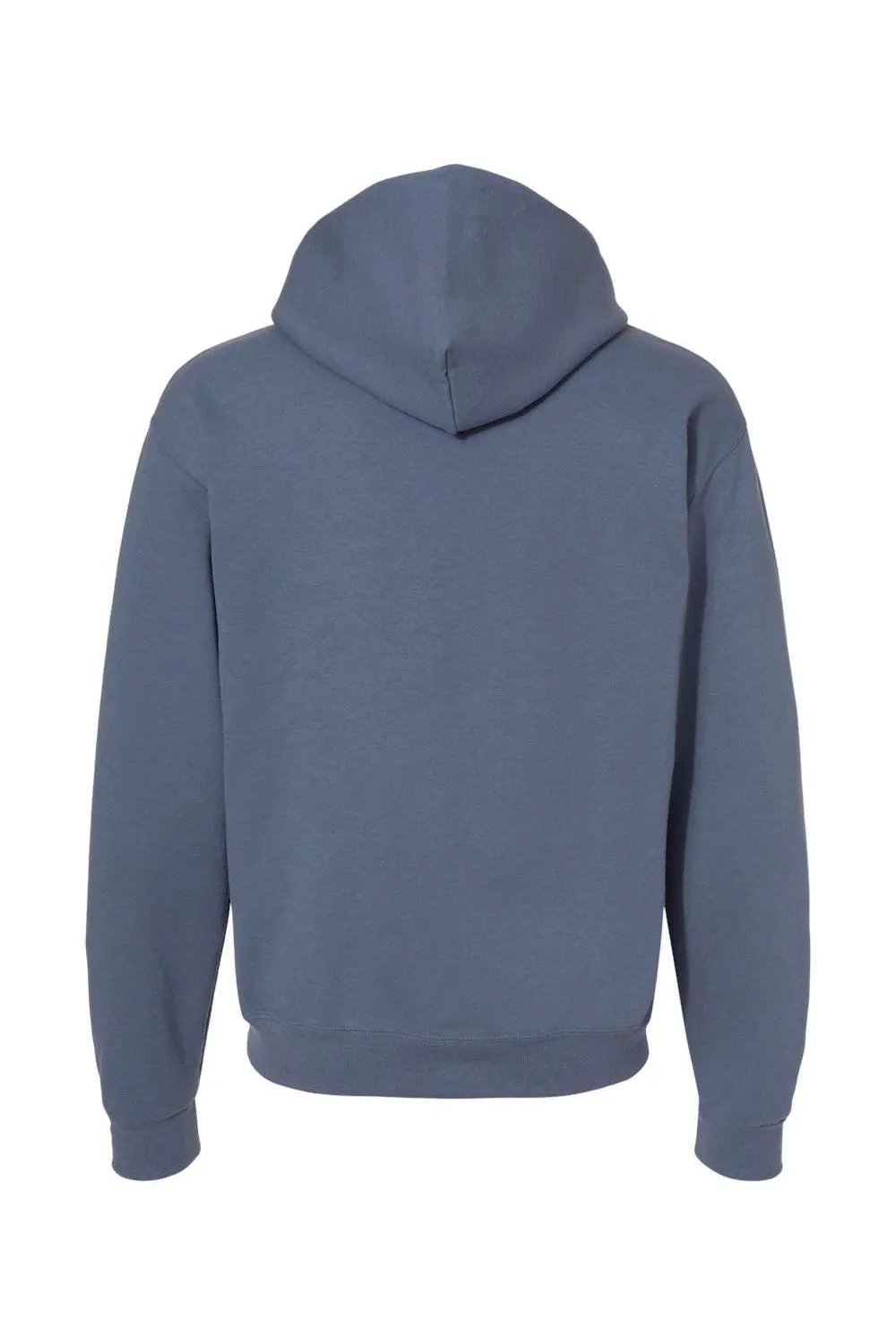 Jerzees Herren NuBlend pillingresistente Fleece Kapuzenpullover Hoodie mit Kangaroo-Tasche - Denim Blau