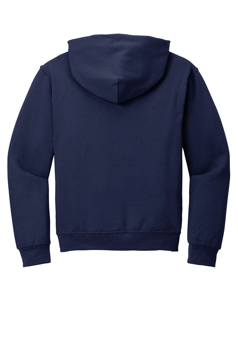 Jerzees Herren NuBlend pillingresistente Fleece Kapuzenpullover Hoodie mit Beuteltasche - Marineblau