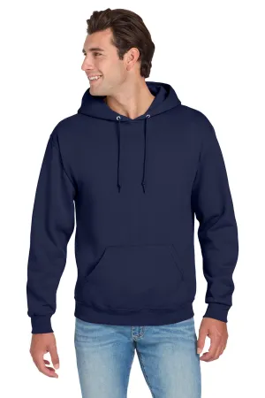 Jerzees Herren NuBlend pillingresistente Fleece Kapuzenpullover Hoodie mit Beuteltasche - Marineblau
