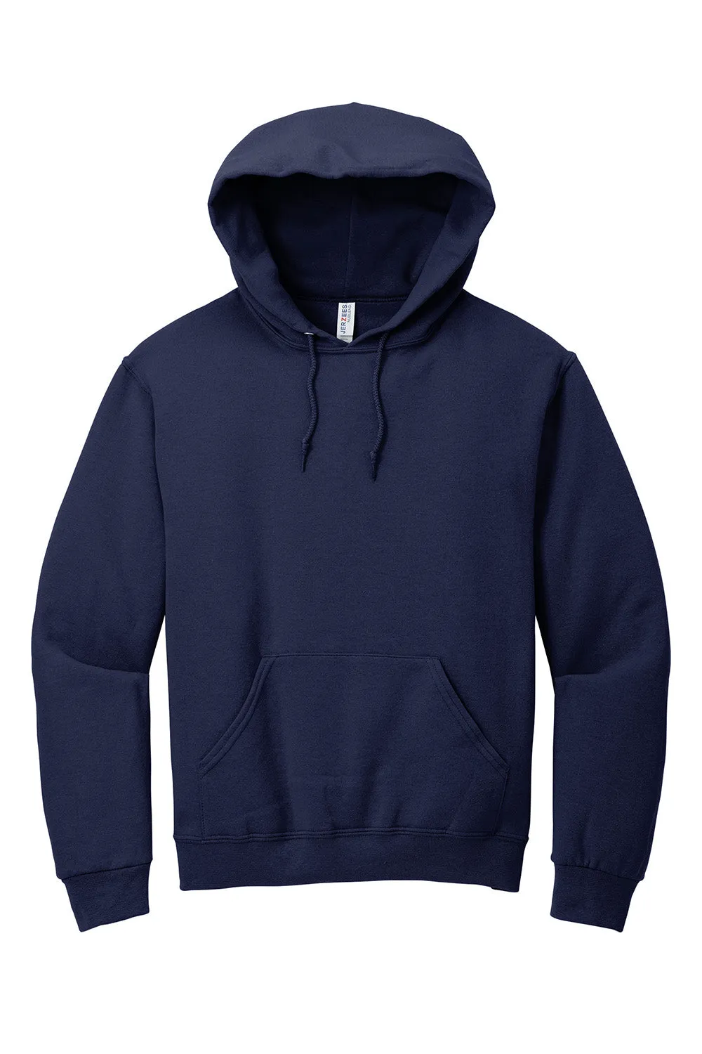 Jerzees Herren NuBlend pillingresistente Fleece Kapuzenpullover Hoodie mit Beuteltasche - Marineblau