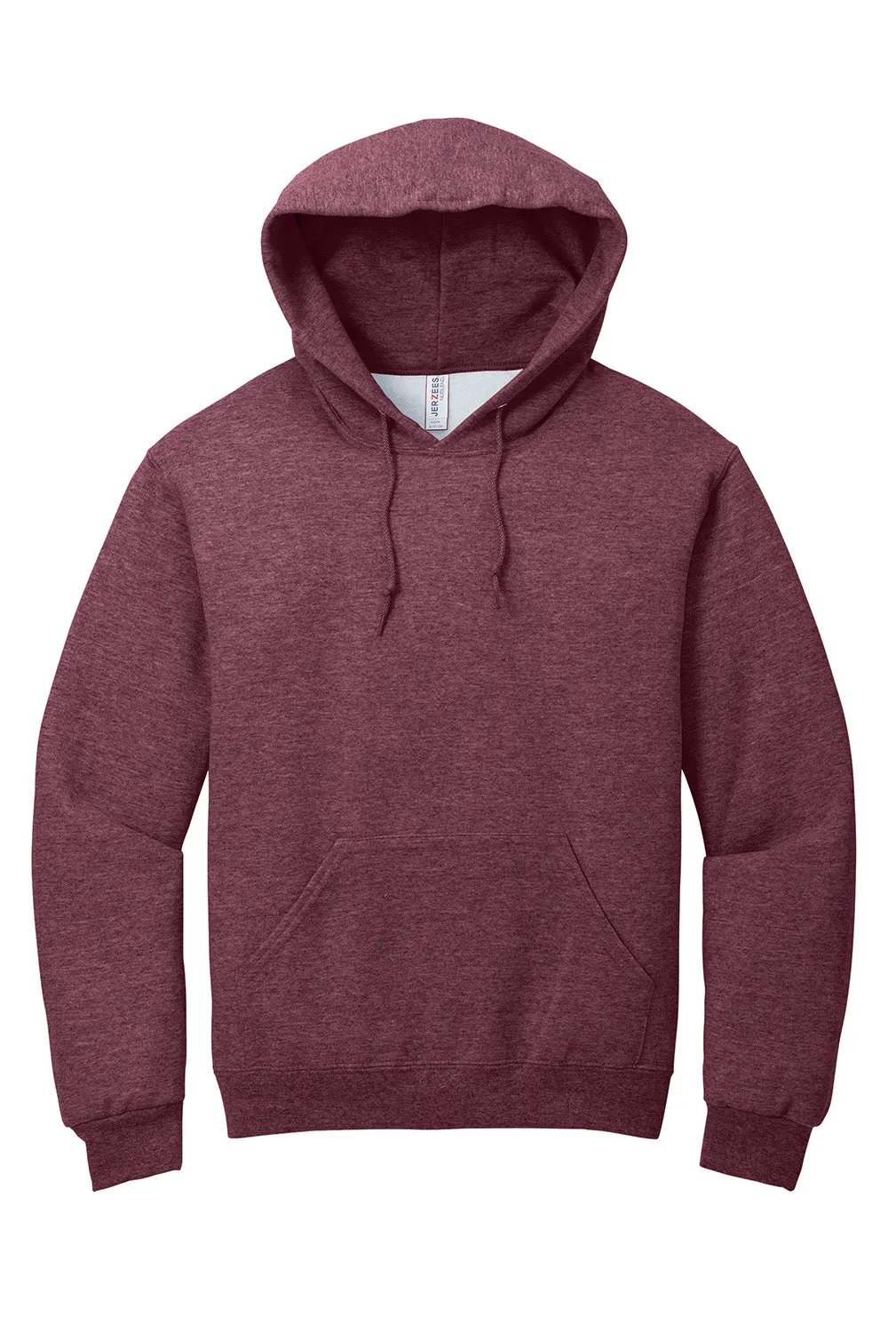 Jerzees Herren NuBlend Pilling-resistente Fleece Kapuzenpullover Hoodie mit Kangaroo-Tasche - Vintage Heather Kastanienbraun