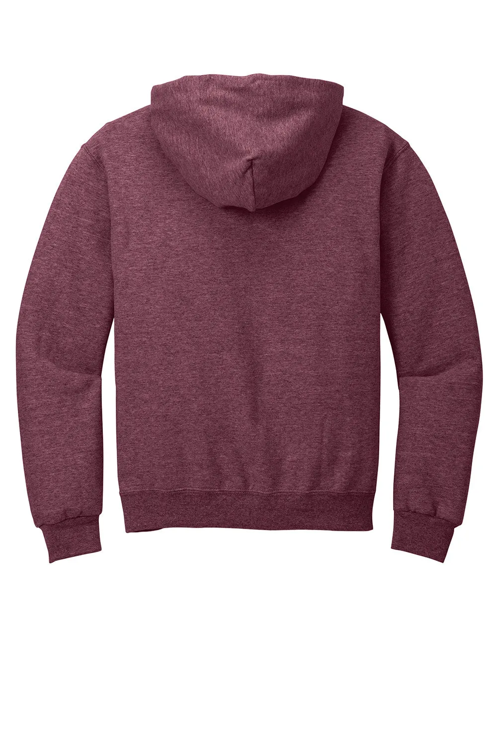 Jerzees Herren NuBlend Pilling-resistente Fleece Kapuzenpullover Hoodie mit Kangaroo-Tasche - Vintage Heather Kastanienbraun