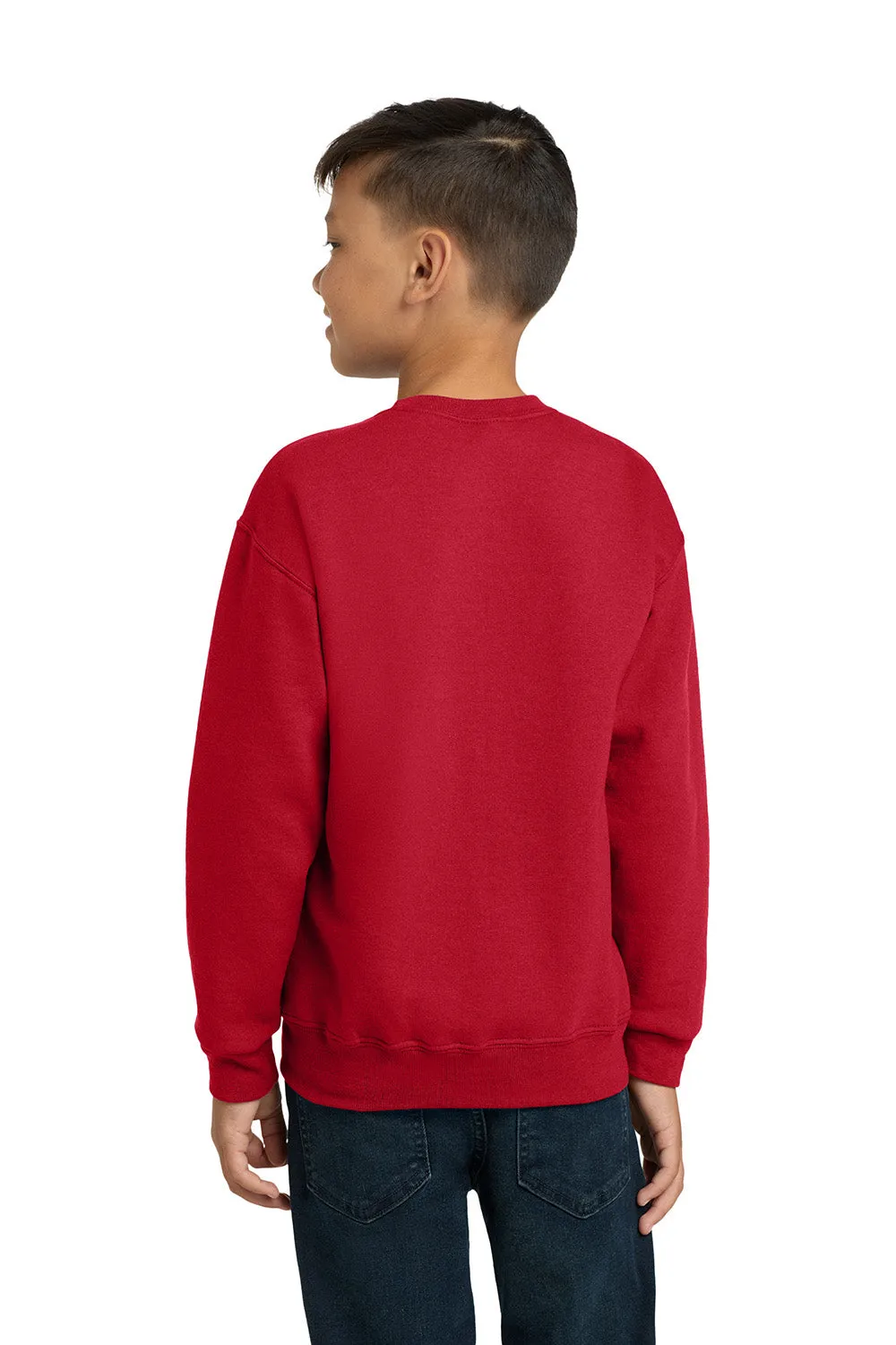 Jerzees Youth NuBlend Fleece Crewneck Sweatshirt - Echtes Rot