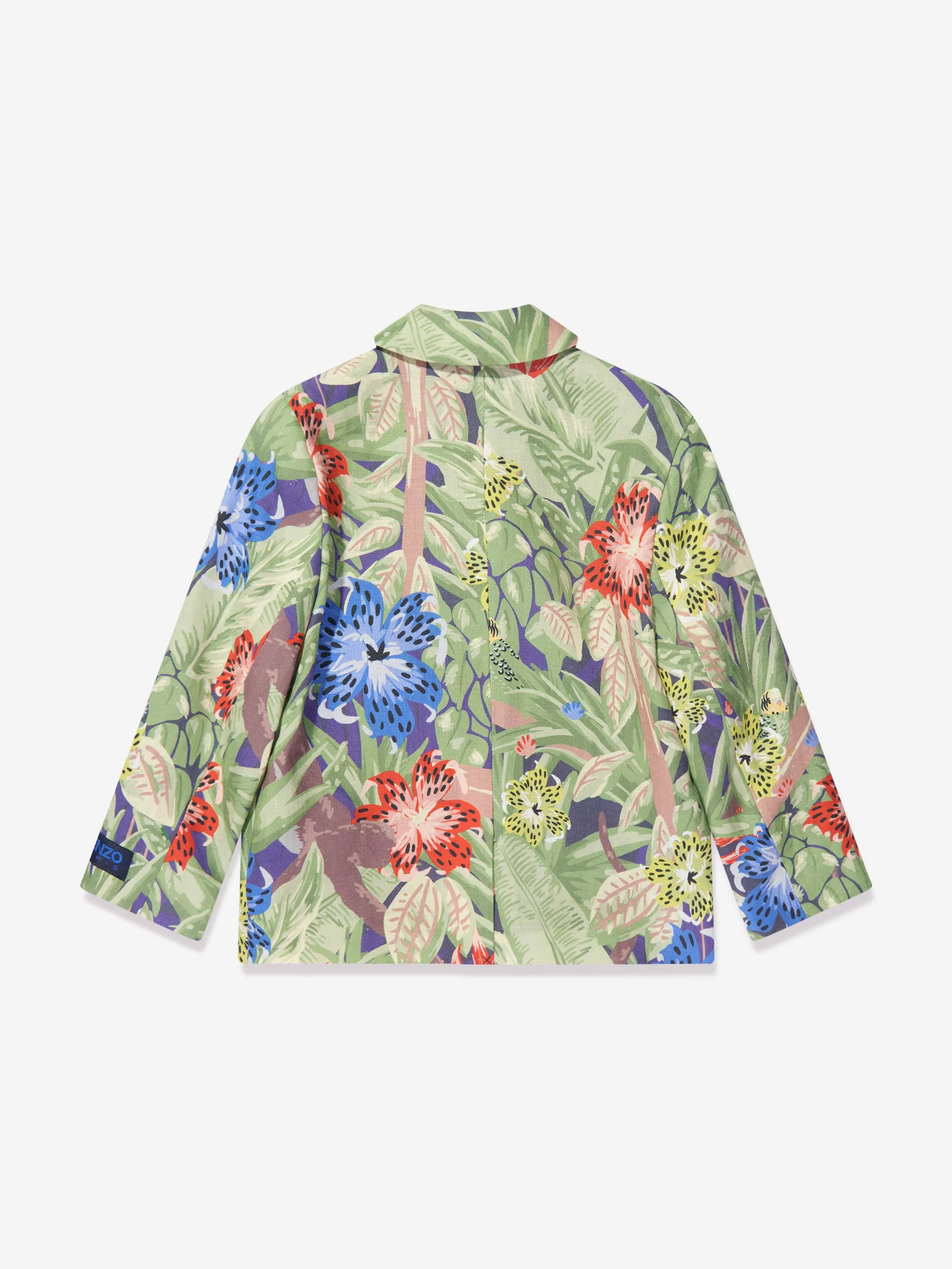 KENZO Jungen Varsity Jacke in Marineblau