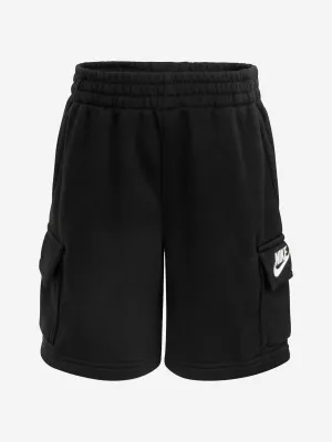 Kinder Cargo Shorts in Schwarz
