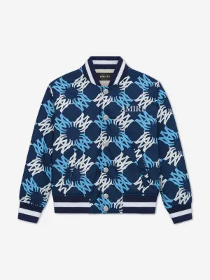 Kinder MA Quad Bomberjacke in Marineblau