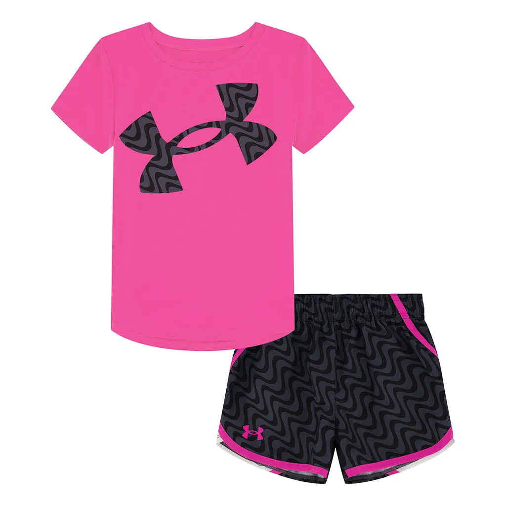 Under Armour Woven Kurzarm-Set für Kinder Under Armour Kleidung