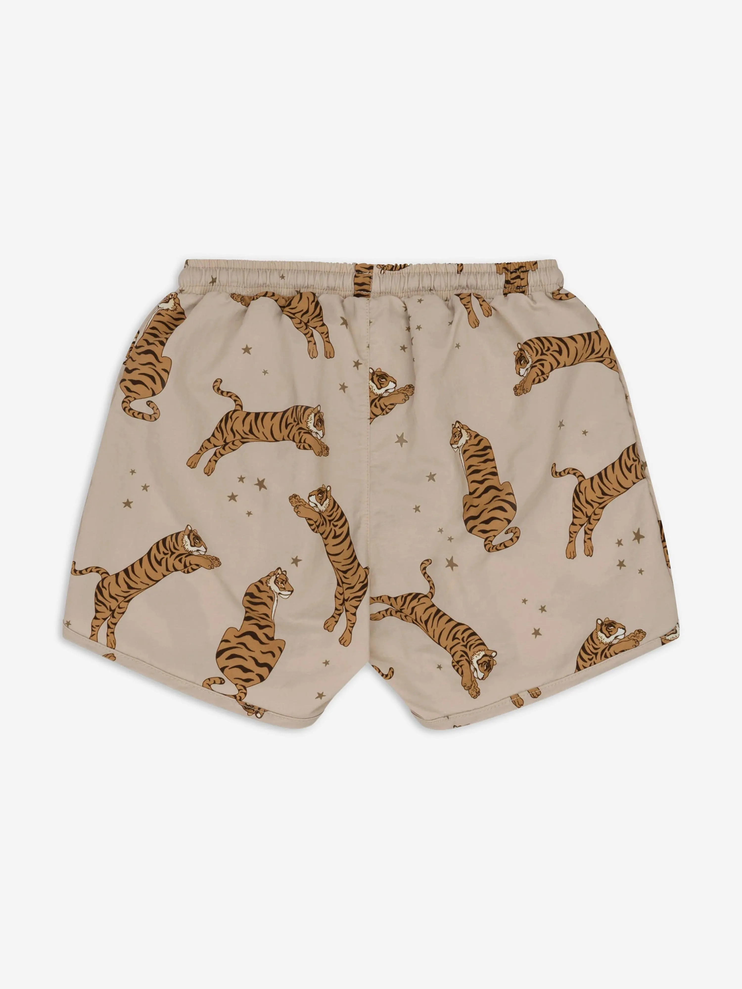 Konges Sløjd Jungen Asnou Tiger Badehose in Beige