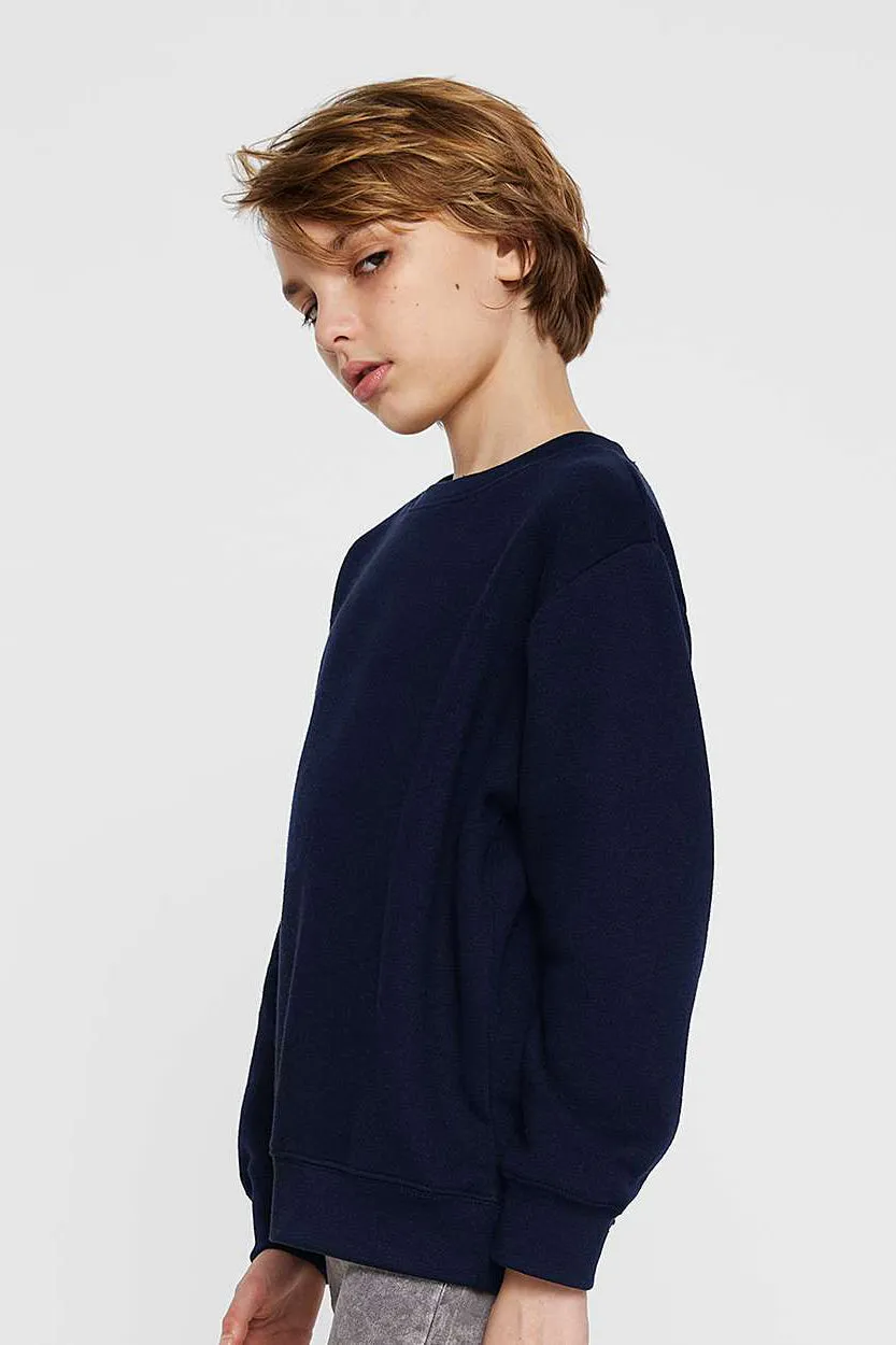 LAT Youth Elevated Fleece Crewneck Sweatshirt - Marineblau