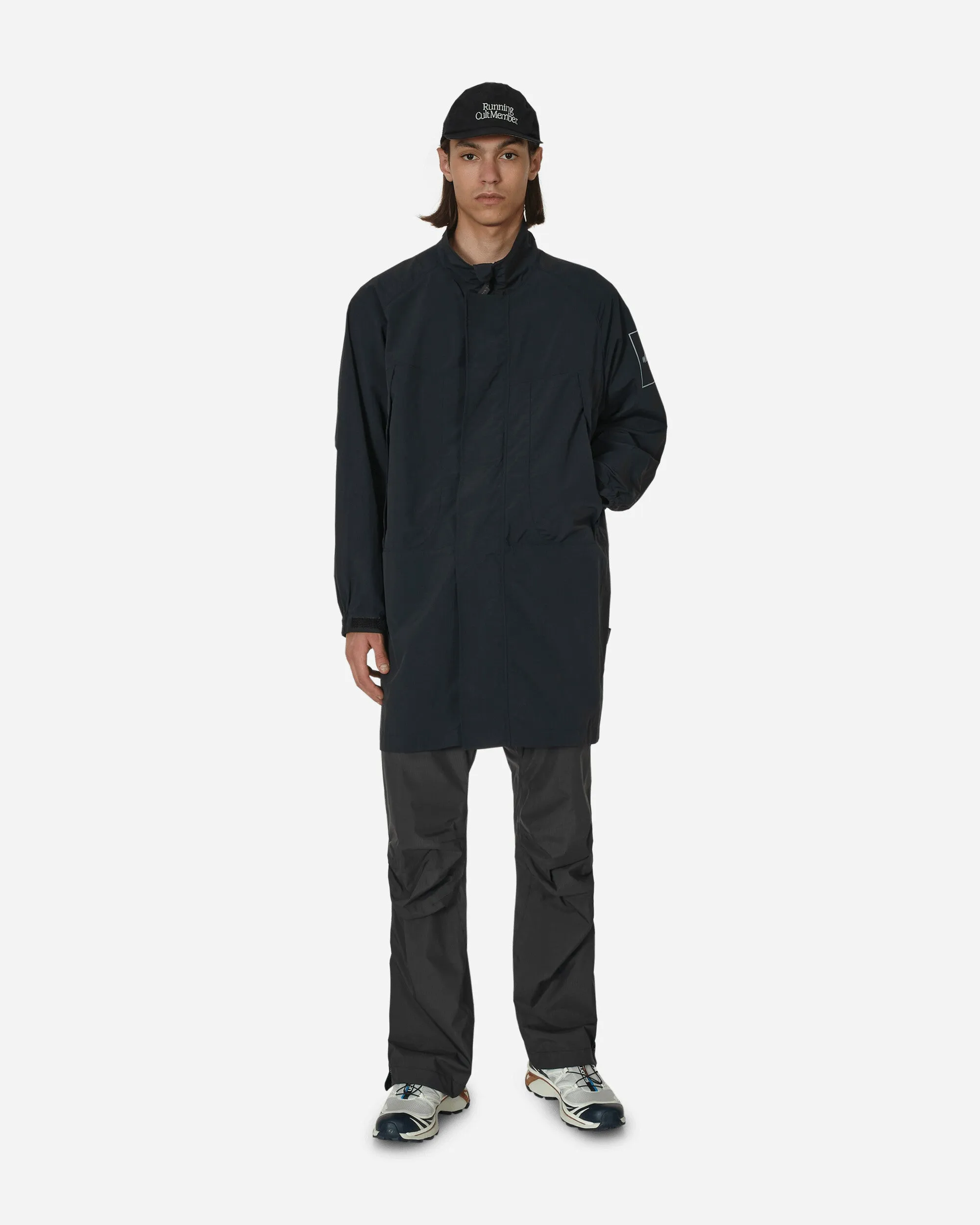 Leichte Monster Parka Schwarz