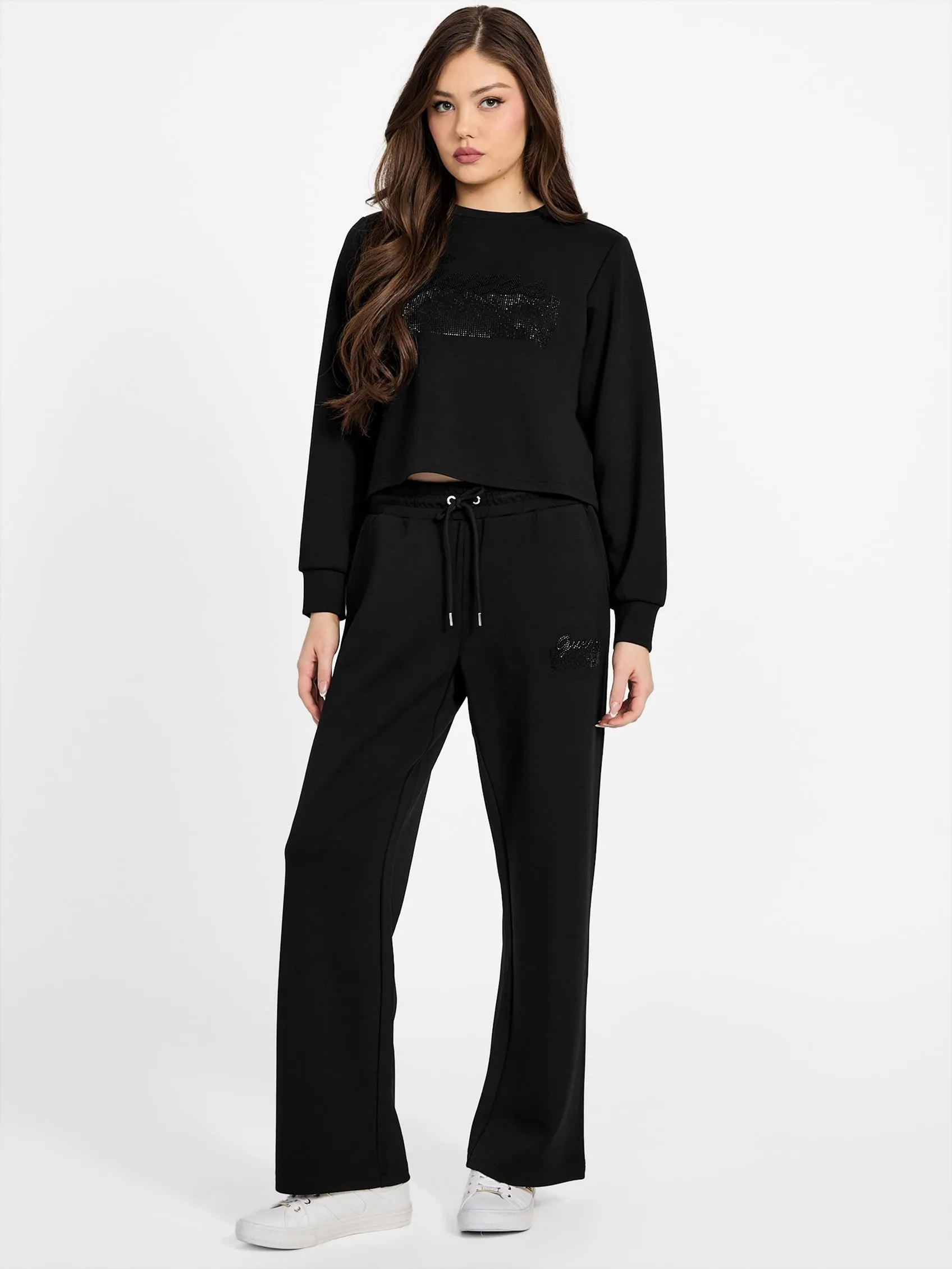Linn Logo Weit geschnittene Active-Hose