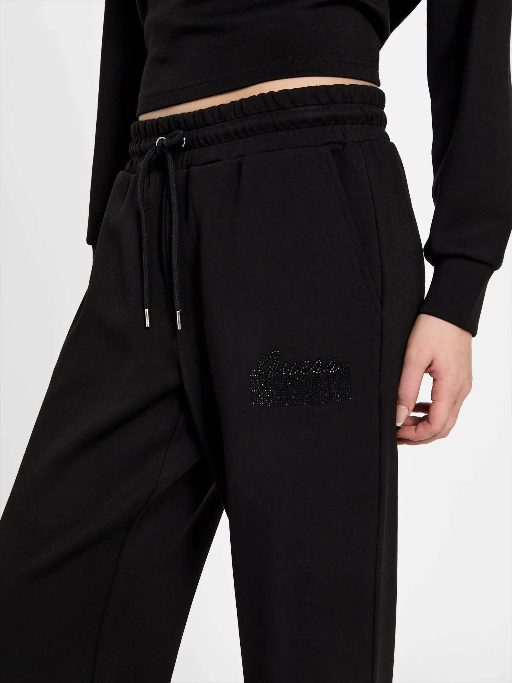 Linn Logo Weit geschnittene Active-Hose