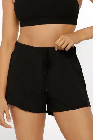 Lorna Jane Kleidung Neue Originale Laufkurzshort | Schwarz