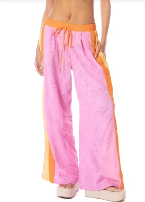 MAAJI Helle Pinke Faltenhose