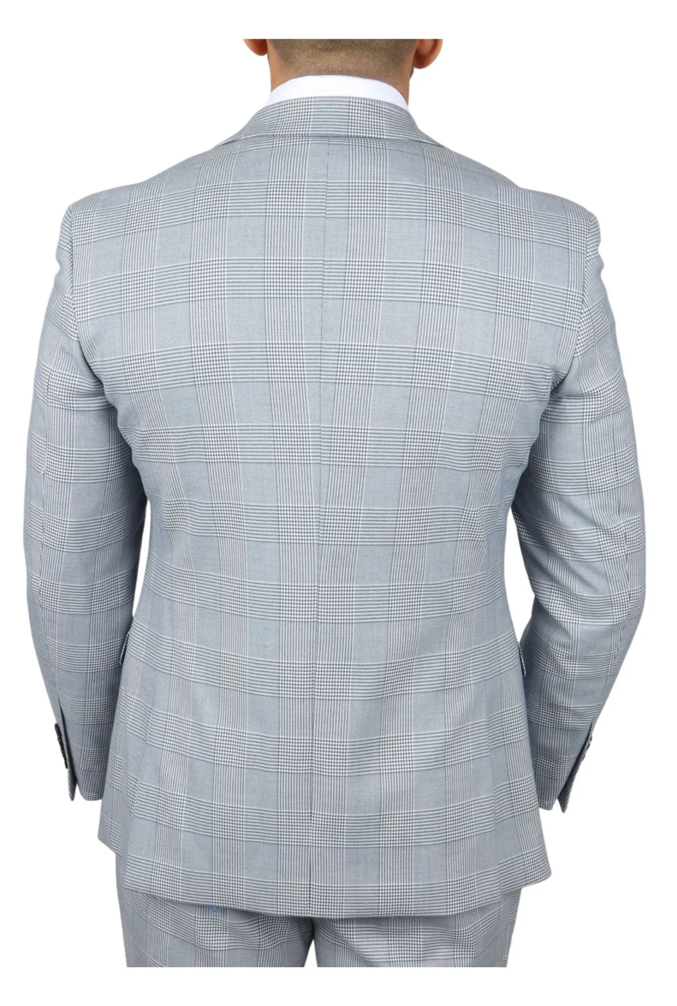 Mark 3-teiliger Tweed-Check-Anzug
