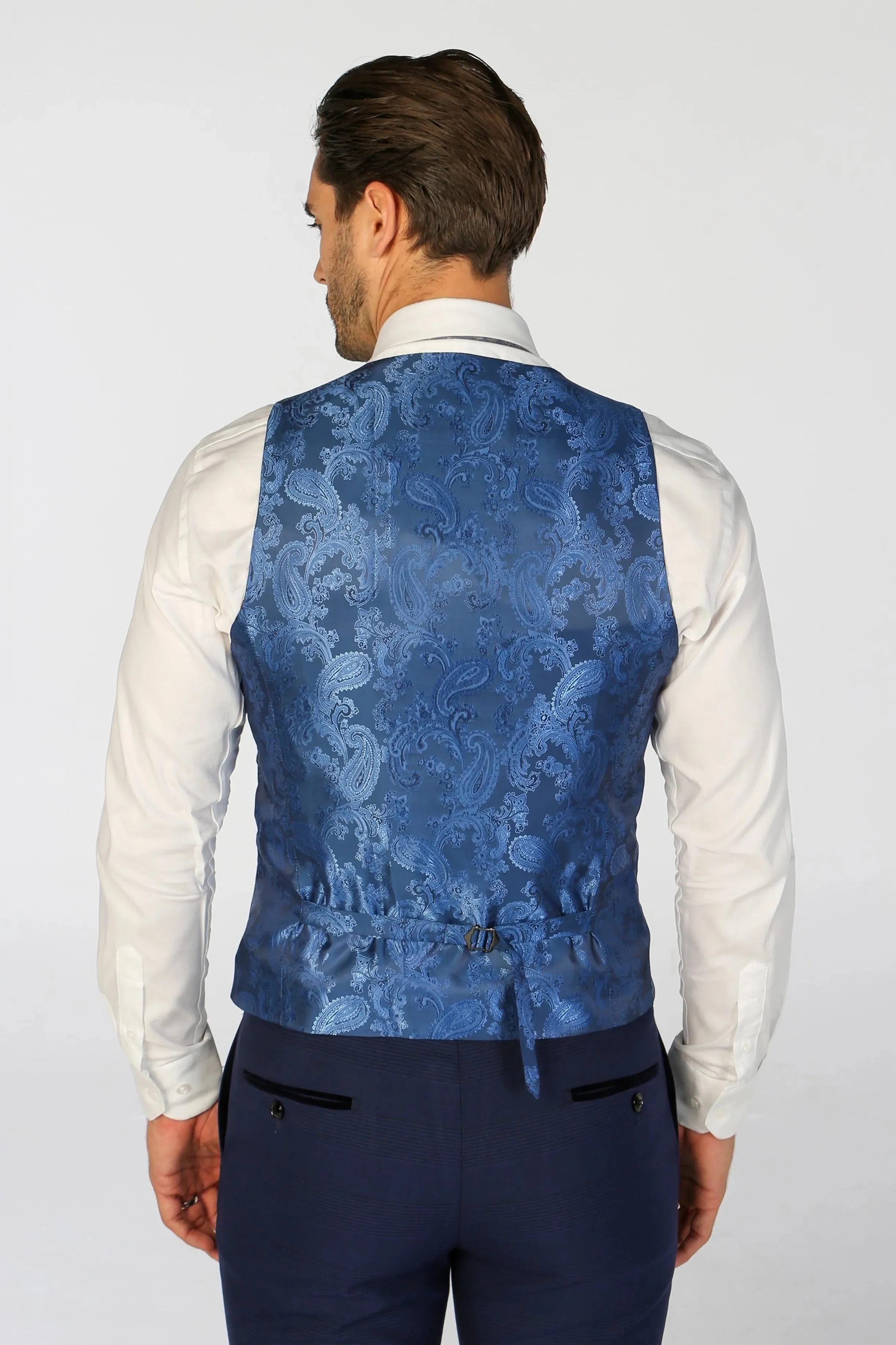 Mark - 3-teiliger Tweed-Check-Anzug