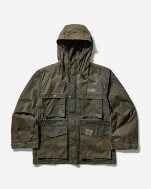 Herren Vintage MP Jacke Olivgrün