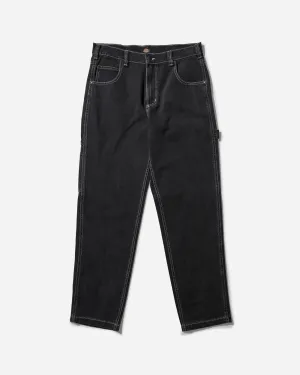 Herren Garyville Denim Hose Schwarzgewaschen