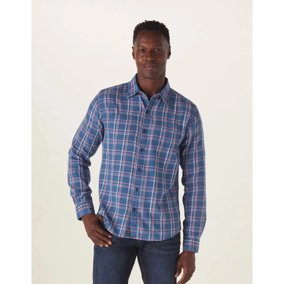 Herren-Jackson-Knopfhemd