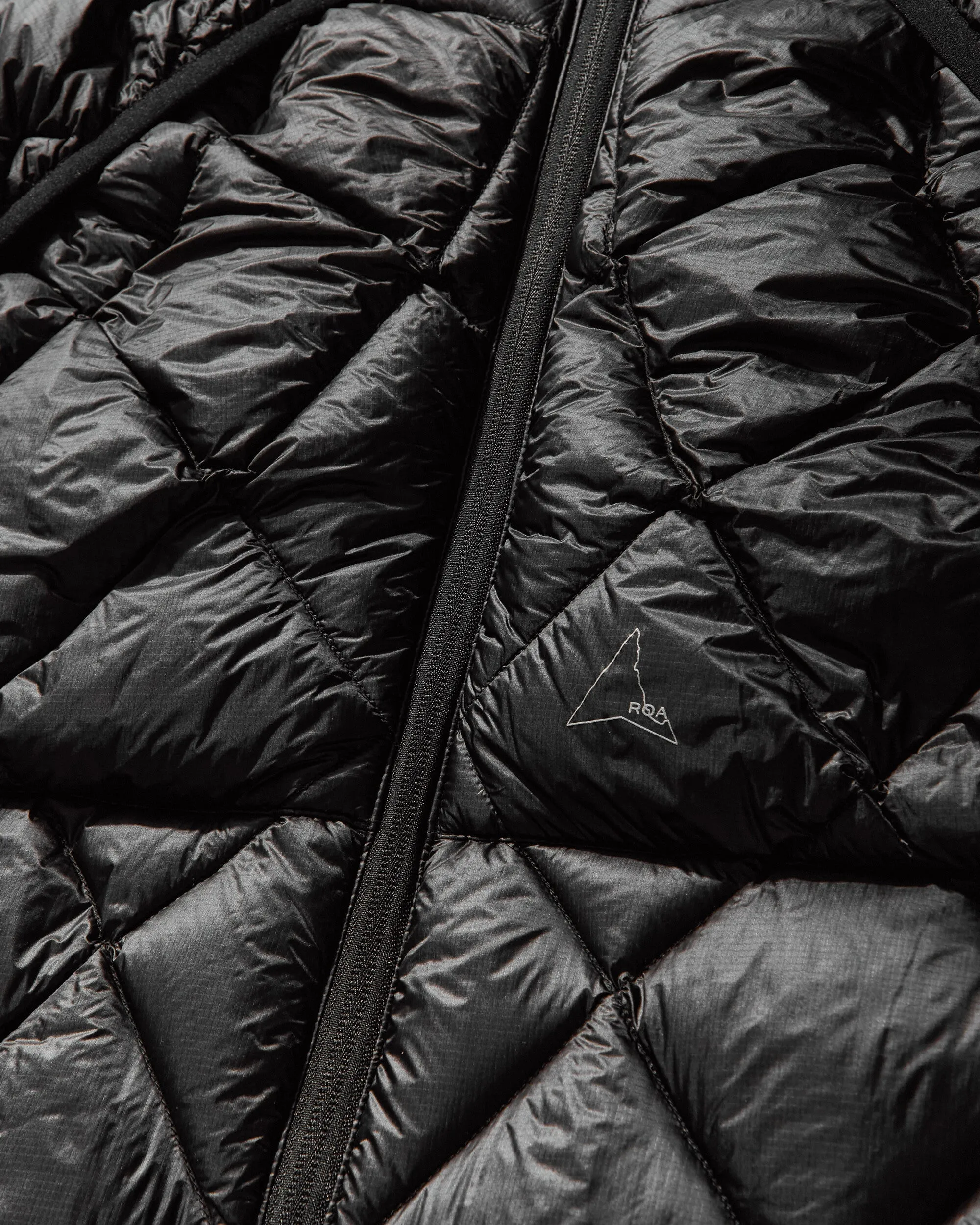 Leichte Daunenjacke für Herren Schwarz