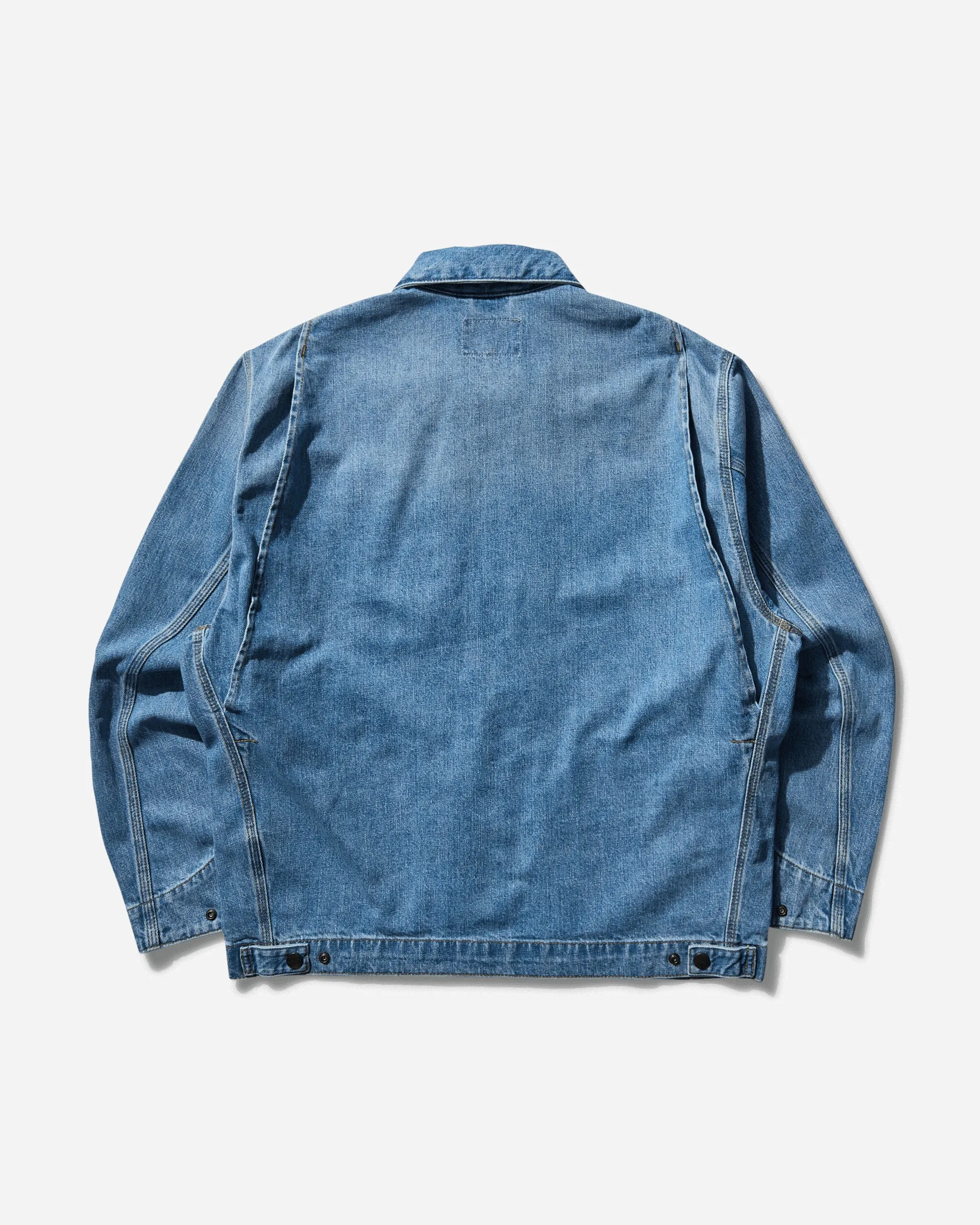 Herren OG Detroit Jacke Blau (Burst Washed)