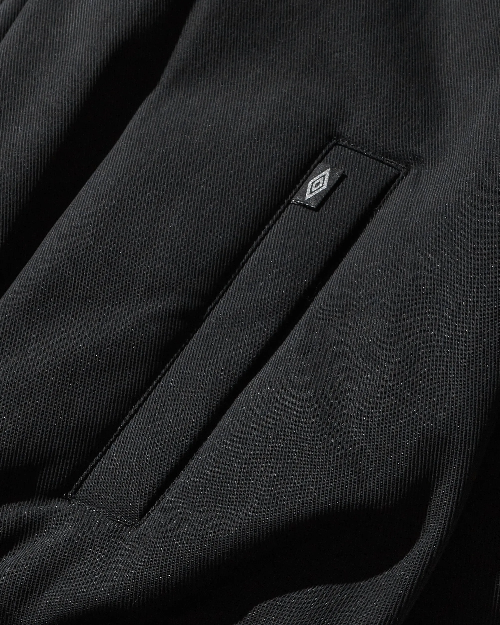Herren Steppbomberjacke Schwarz