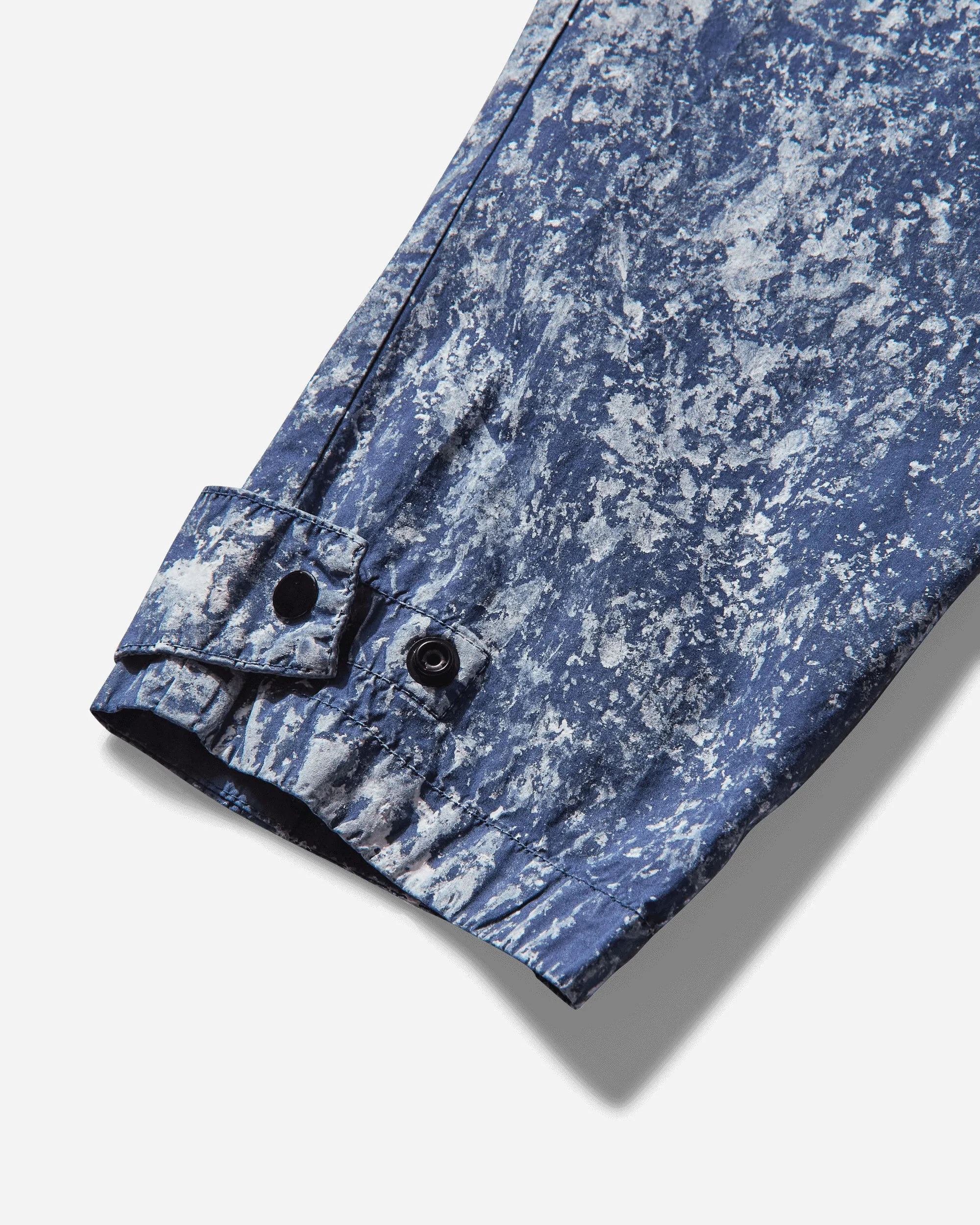 Herren Pigment auf Tela Paracadute Stretch-TC Jacke Blau Marine