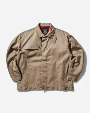 Herren TDC Oversized Fit gefütterte Eisenhower-Jacke Beige
