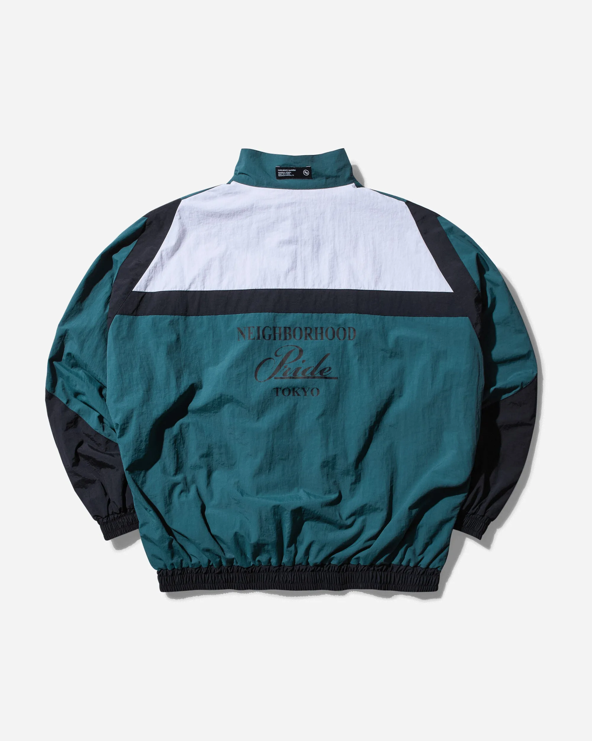 Herren Trackjacke Mod Grün