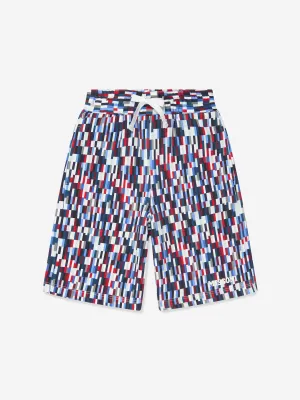 Missoni Boys Pixel-Jersey-Shorts in Mehrfarbig