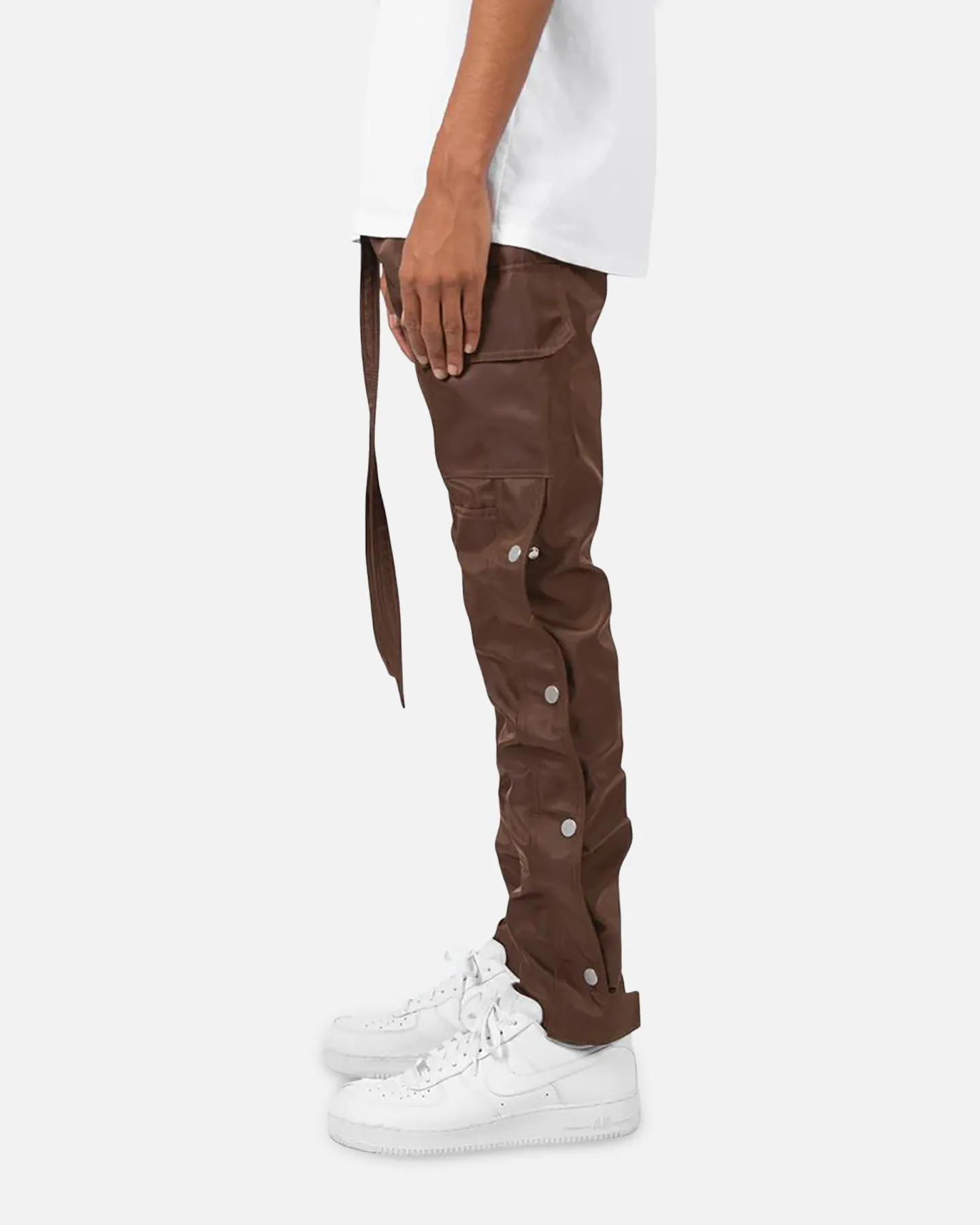 MNML Snap Zipper II Cargo Hose Braun