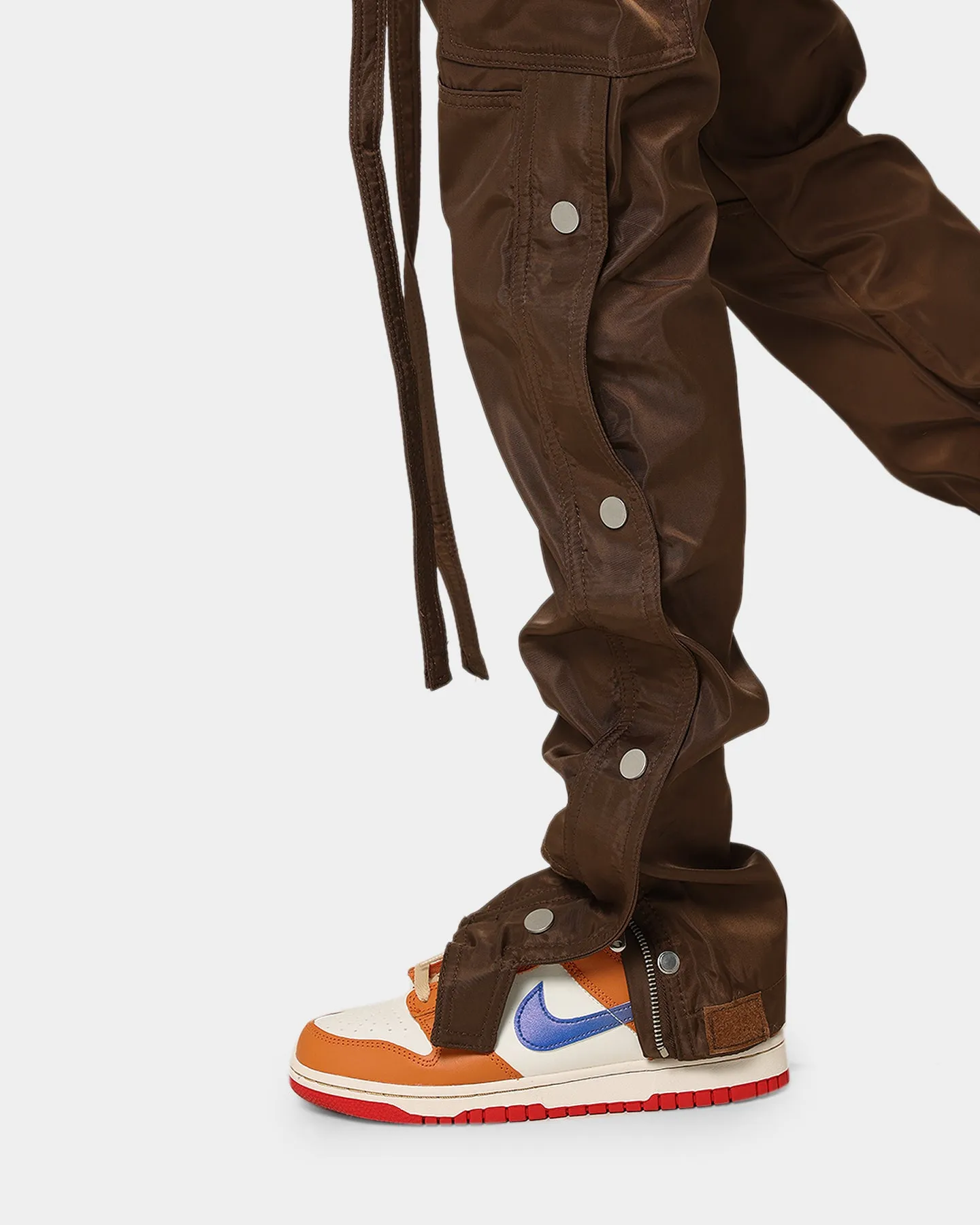 MNML Snap Zipper II Cargo Hose Braun