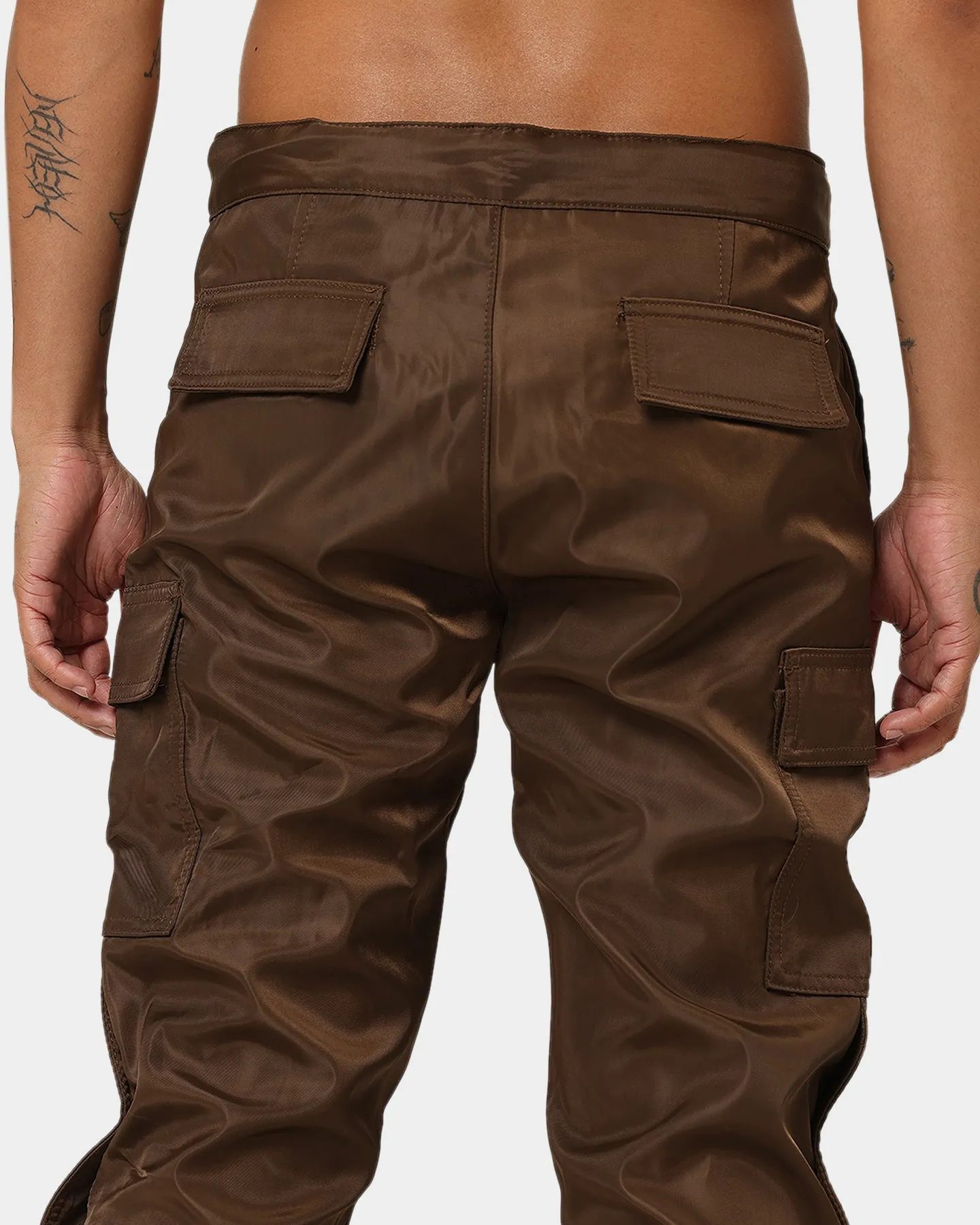 MNML Snap Zipper II Cargo Hose Braun