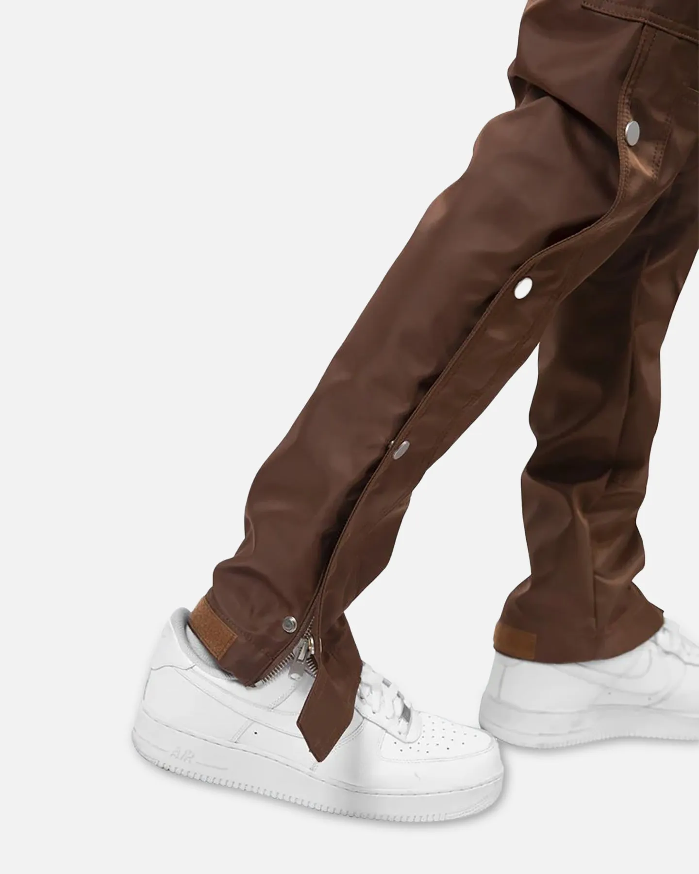 MNML Snap Zipper II Cargo Hose Braun
