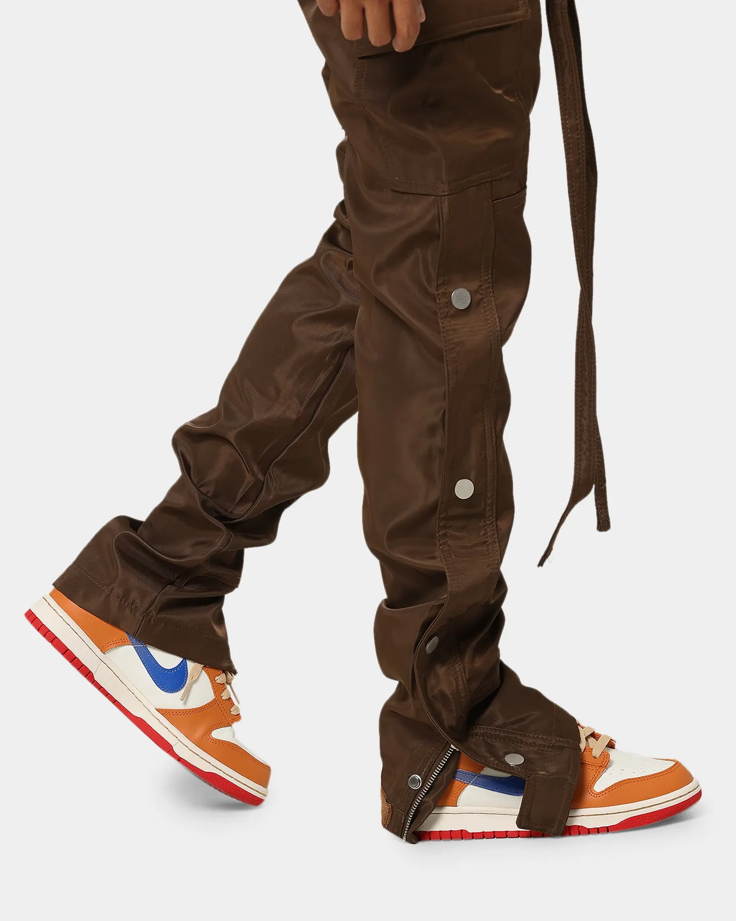 MNML Snap Zipper II Cargo Hose Braun