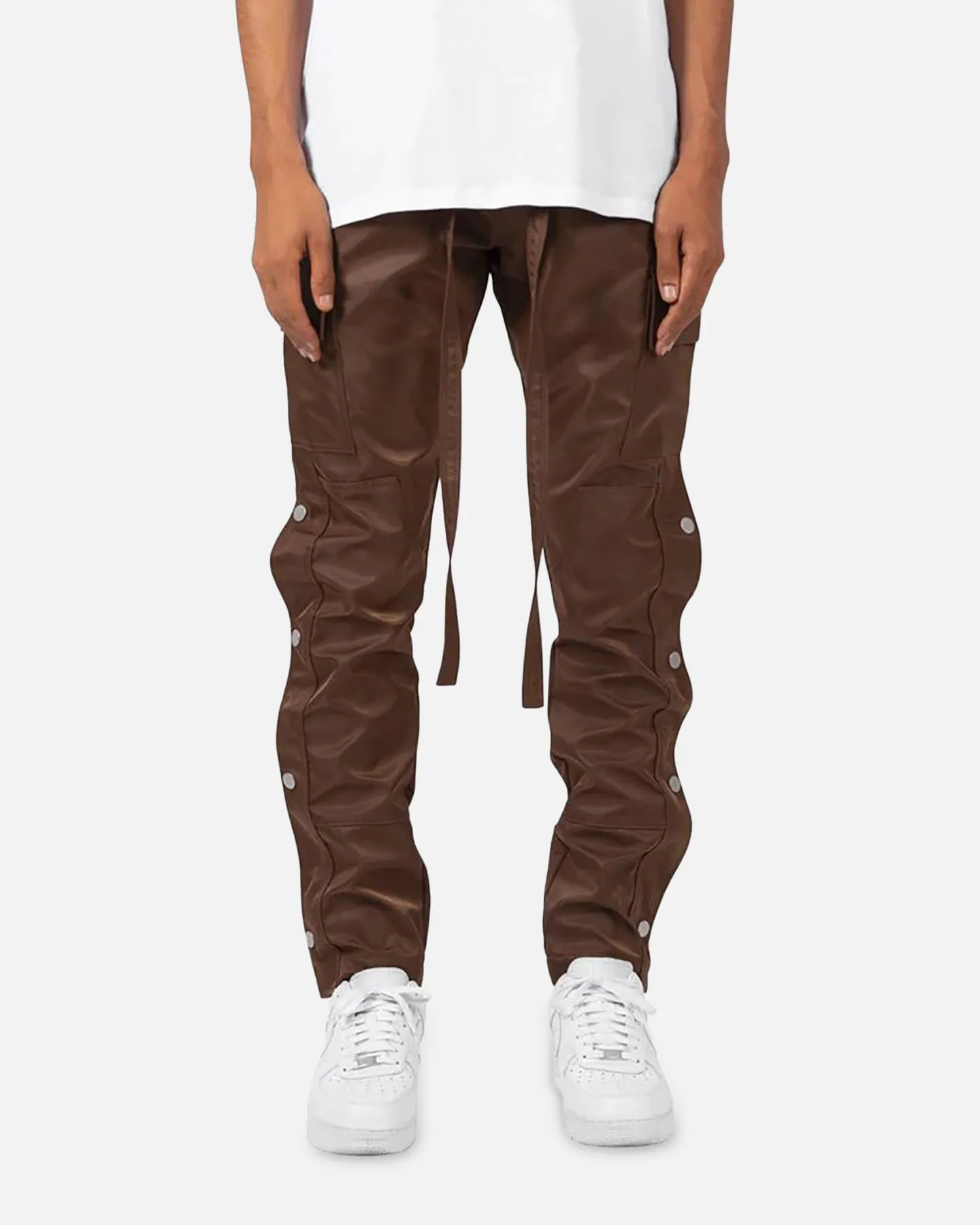 MNML Snap Zipper II Cargo Hose Braun