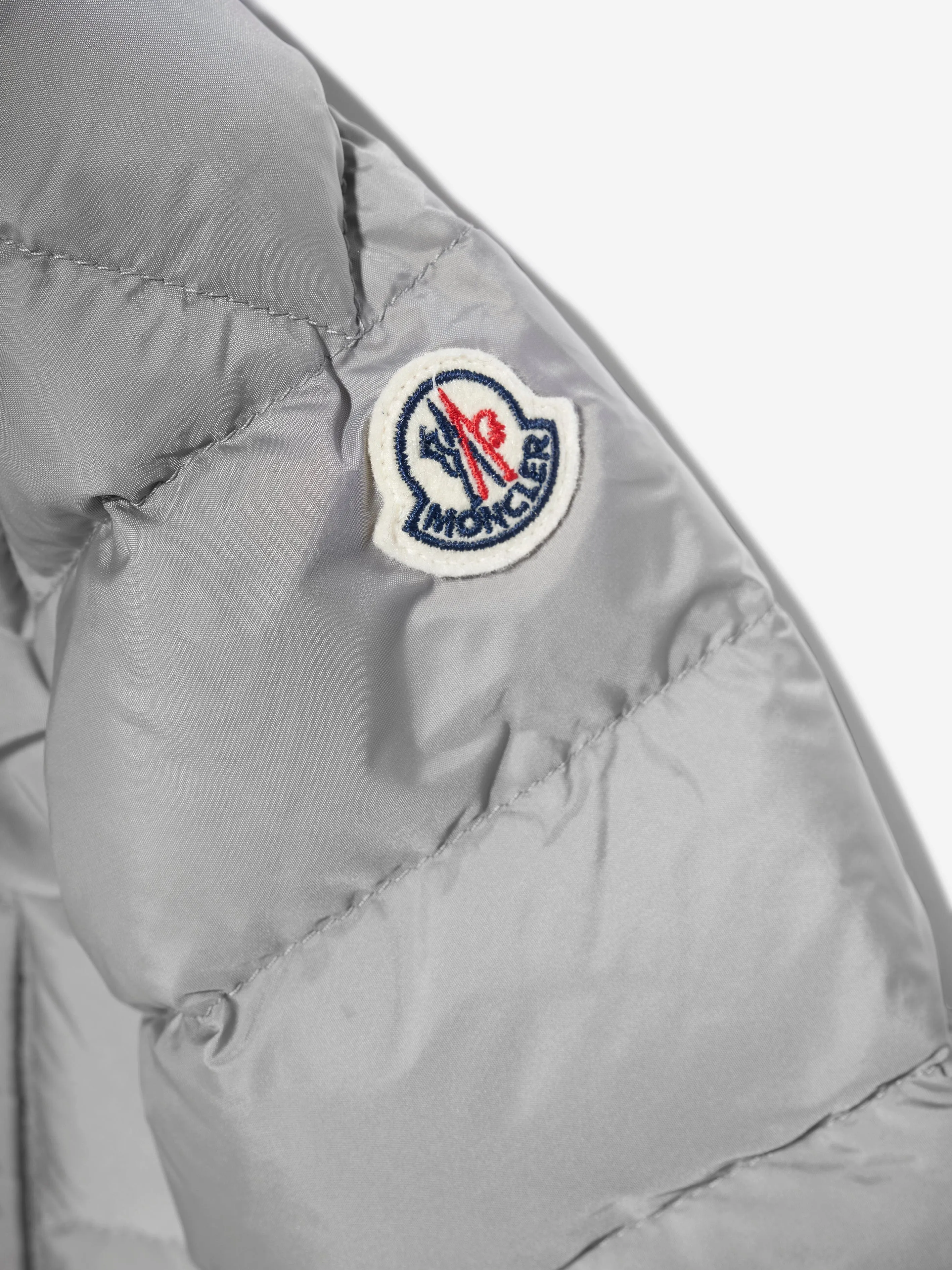 Moncler Enfant Baby Jungen Daunengefütterte Merary Jacke in Grau