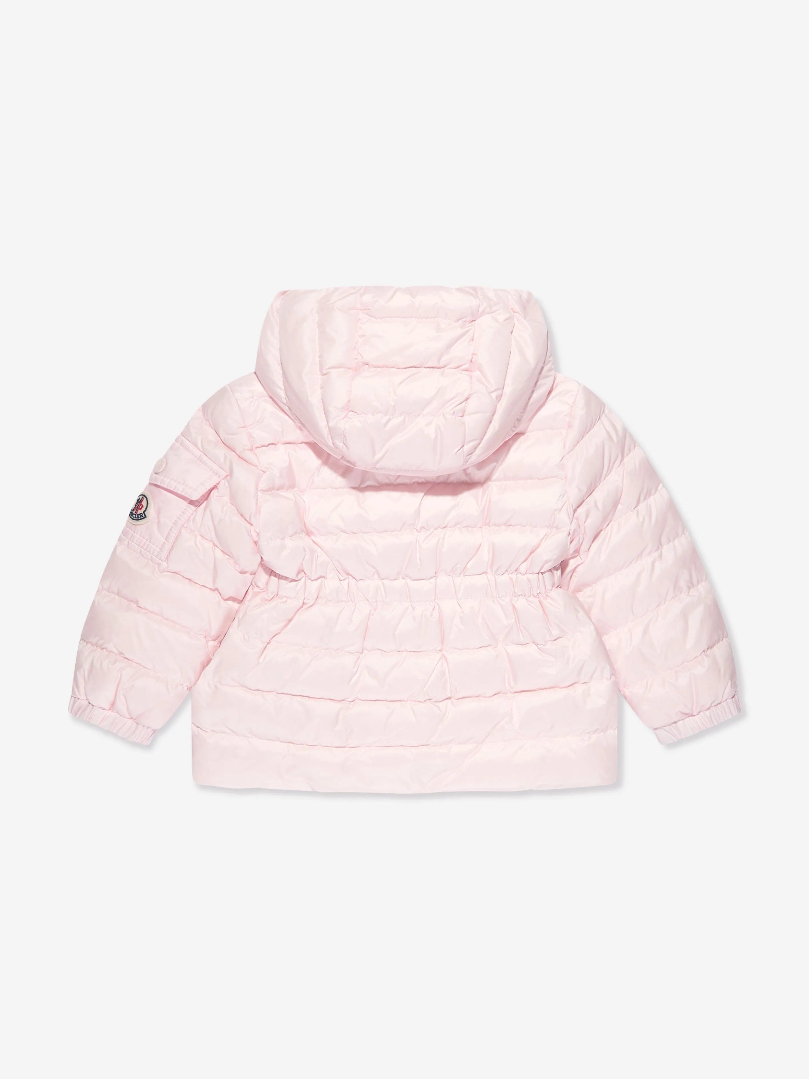 Moncler Enfant Baby Mädchen Daunengefütterte Dalles Jacke in Rosa