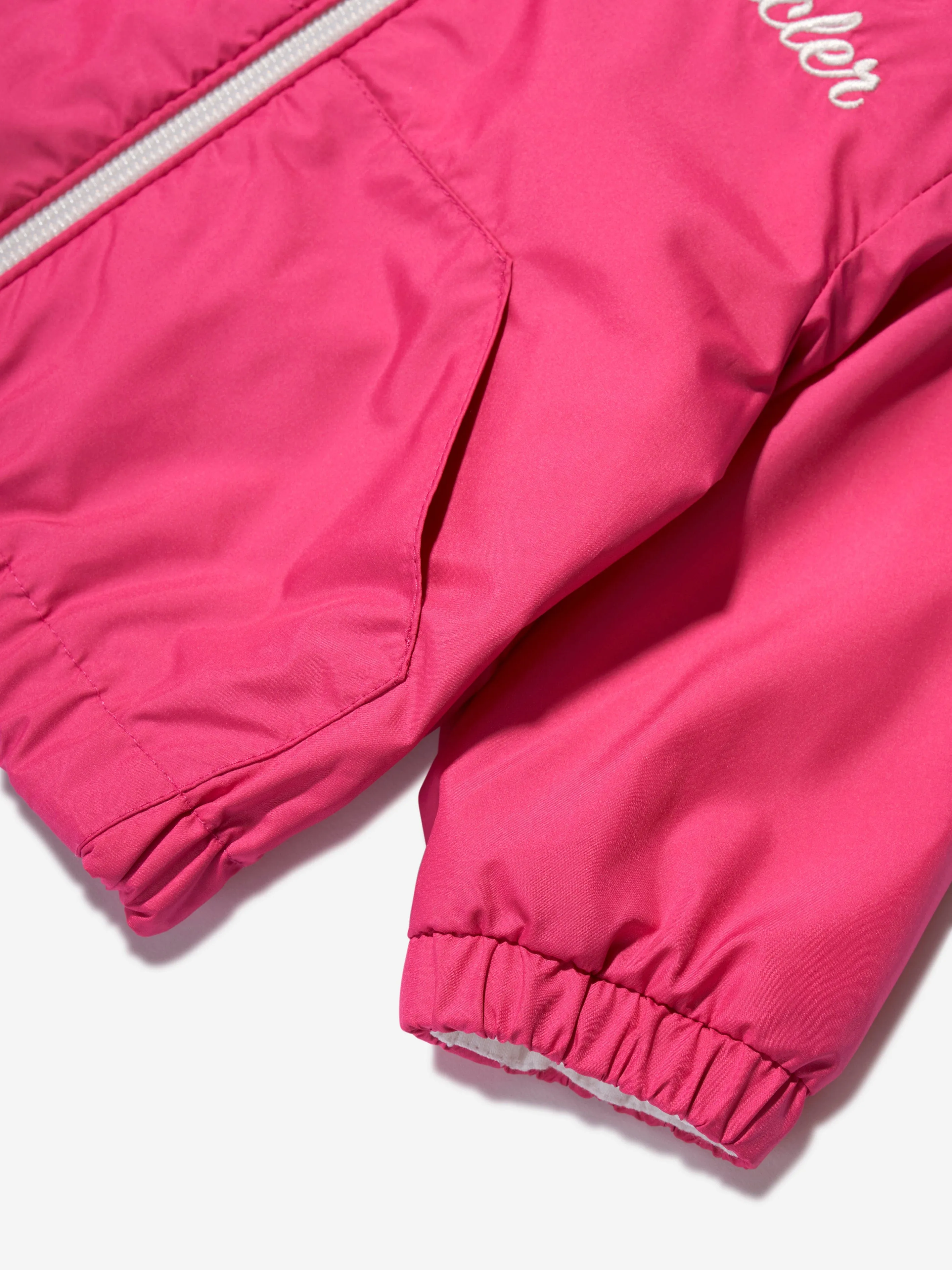 Moncler Enfant Daunengefütterte Evanthe Jacke für Baby-Mädchen in Rosa